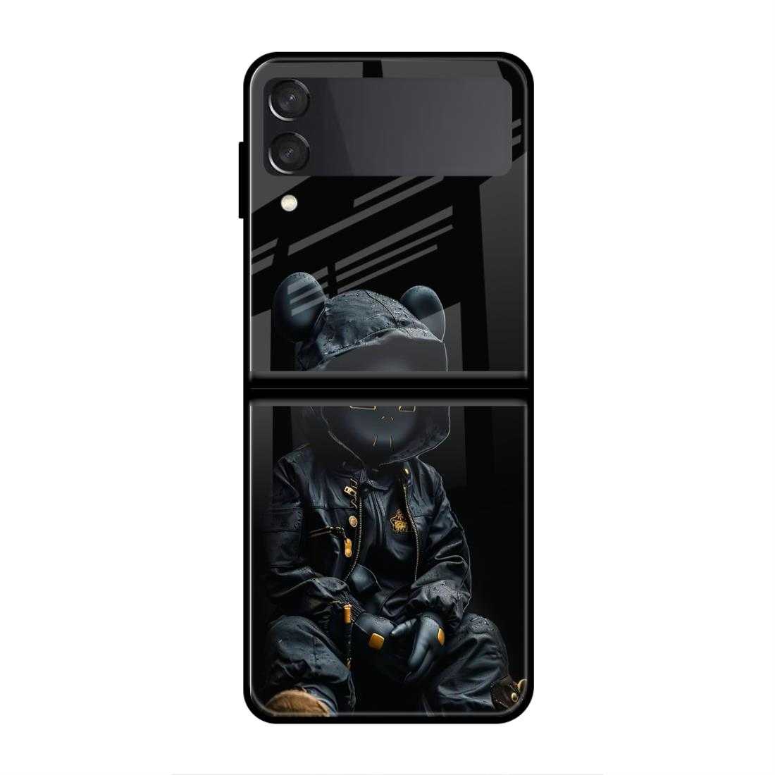 Small Boy Samsung Z Flip 3 Glass Case image 0