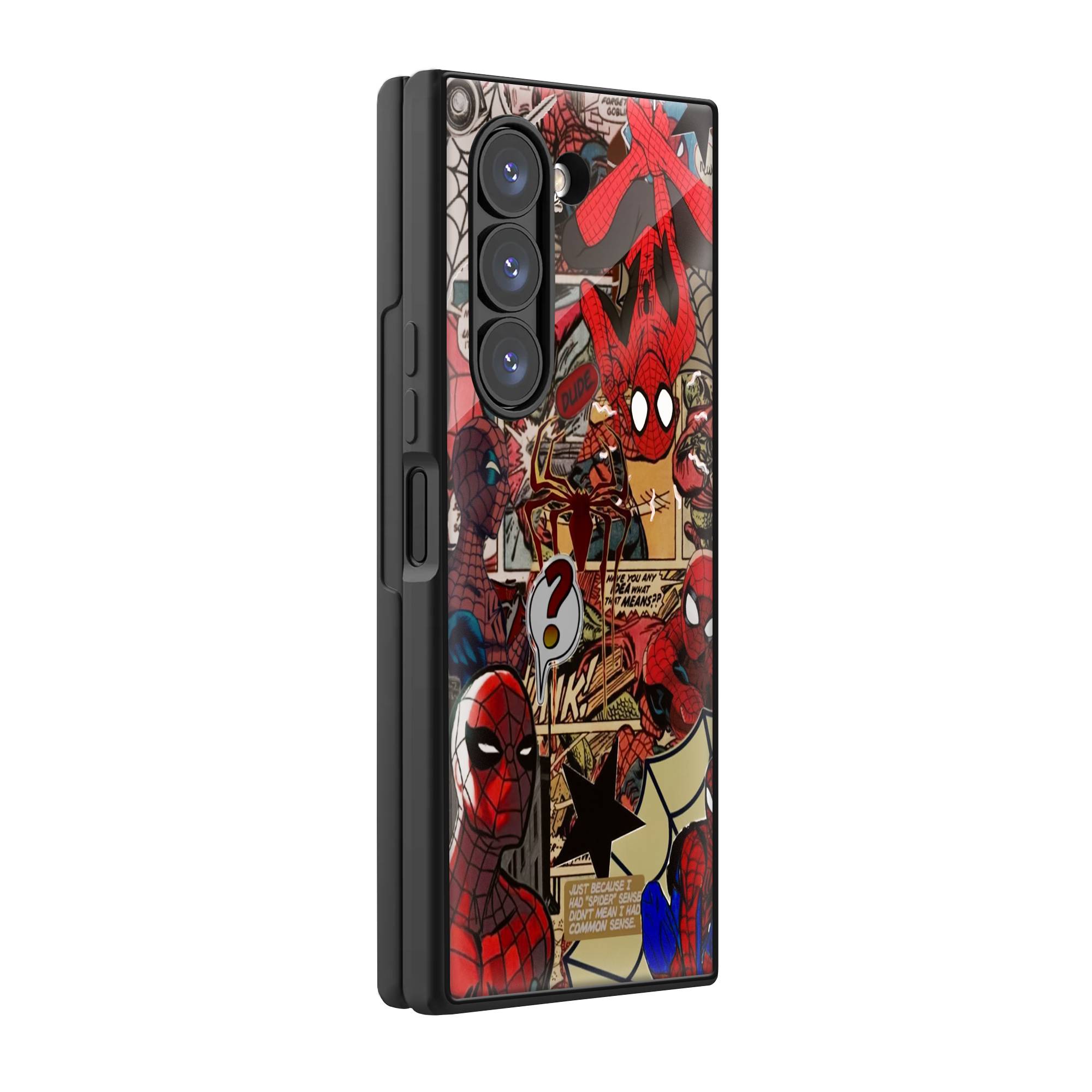 Amazing Spider Man Samsung Z Fold Glass Case image 0