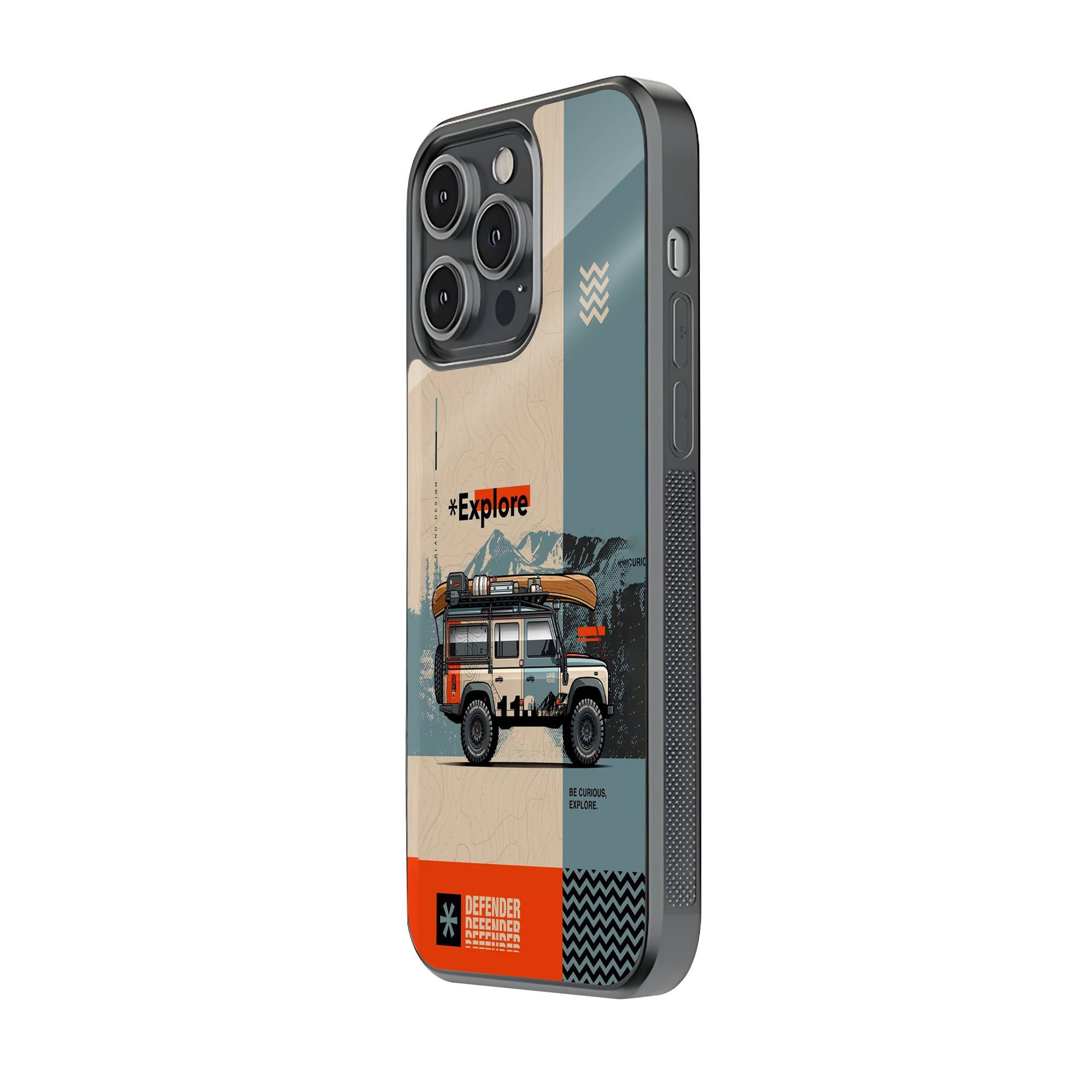 Defender Trails Glass Case image 1