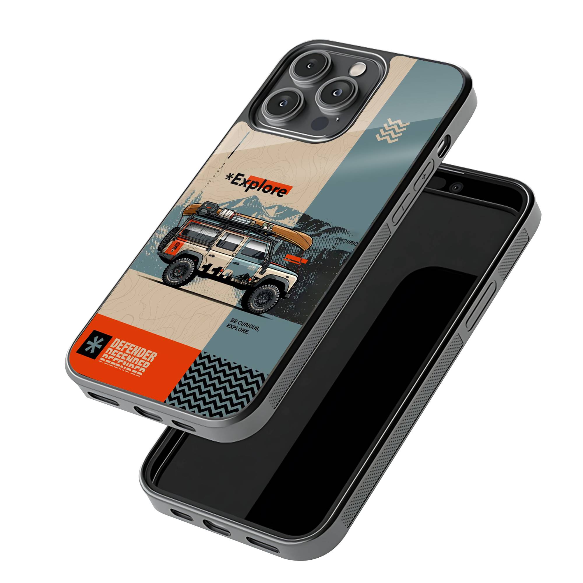 Defender Trails Glass Case image 2