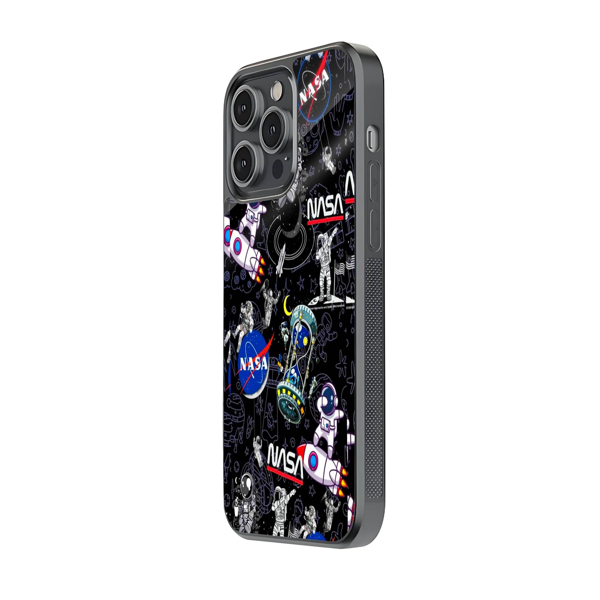 Space Aesthetic Glass Case image 1