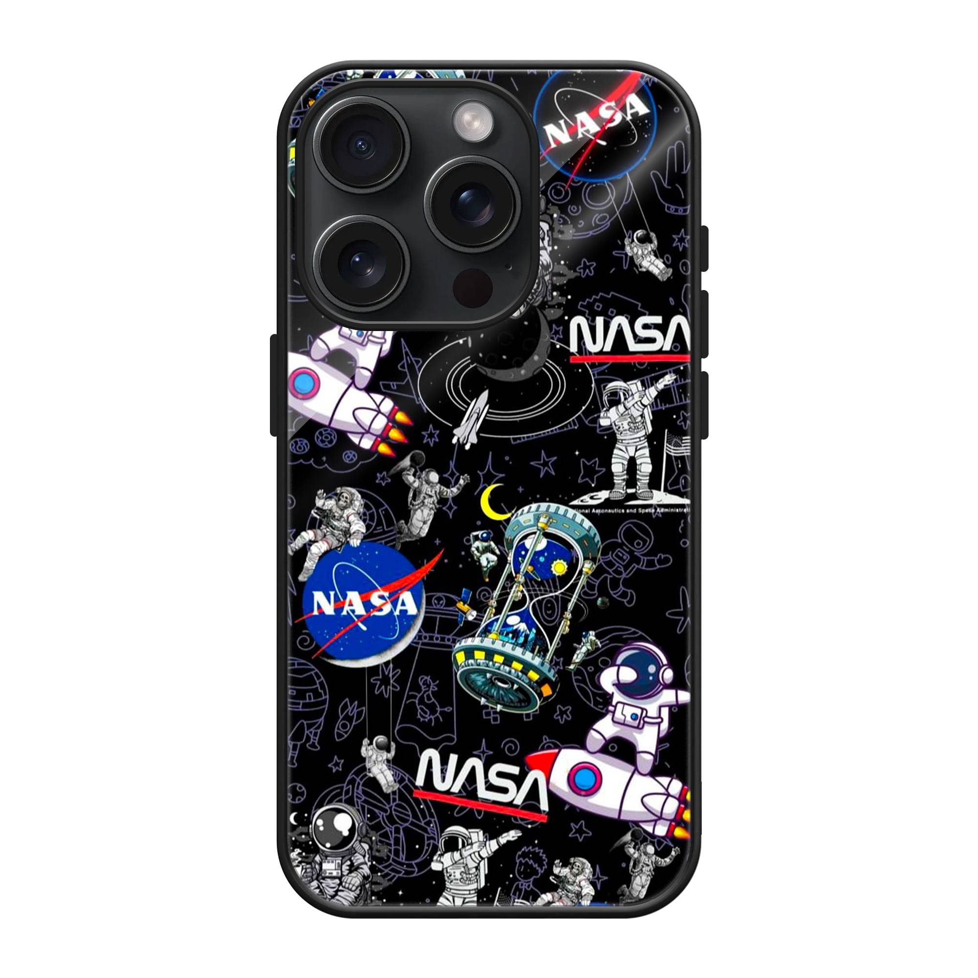 Space Aesthetic Glass Case image 0