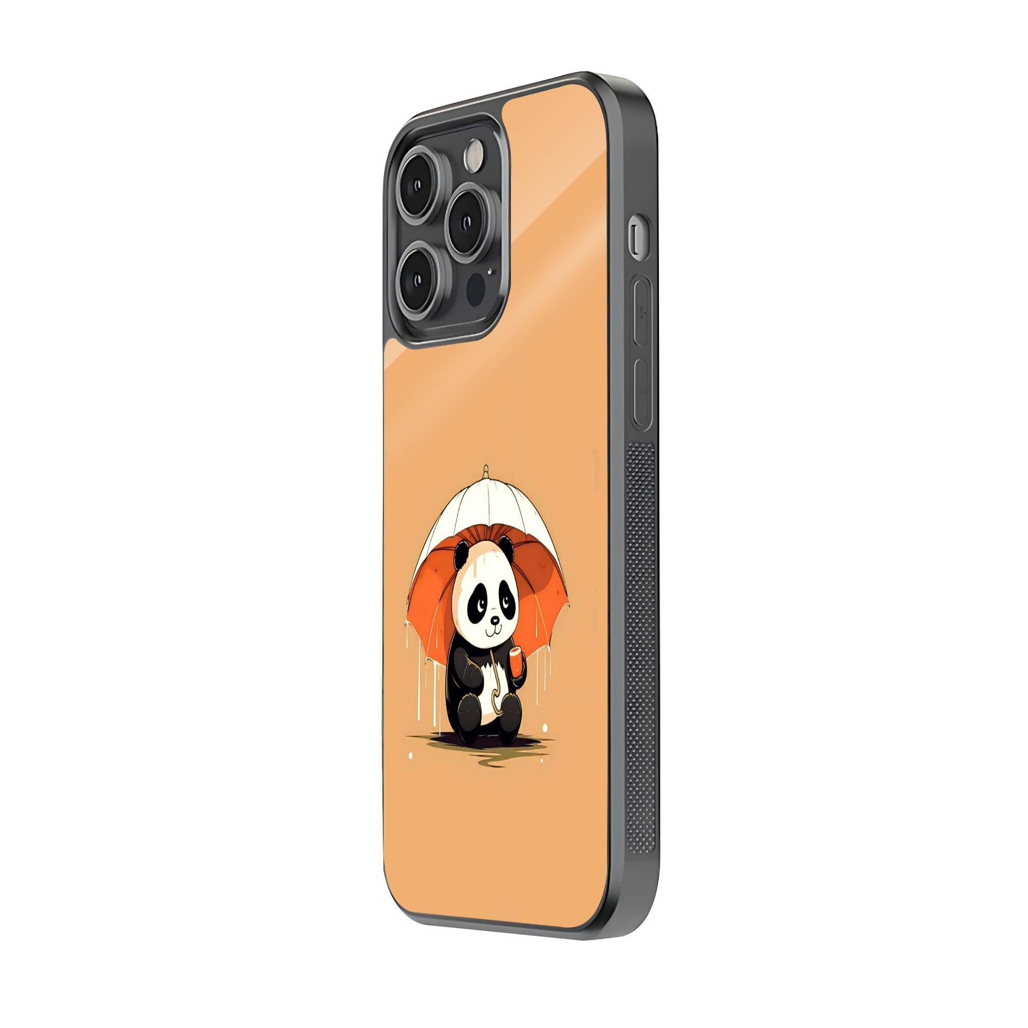 Sweet Panda Glass Case image 1