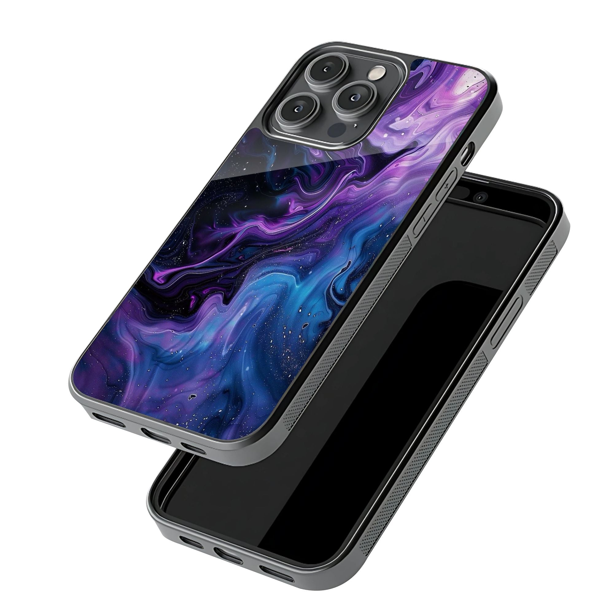 Color Strom Pattern Glass Case image 2