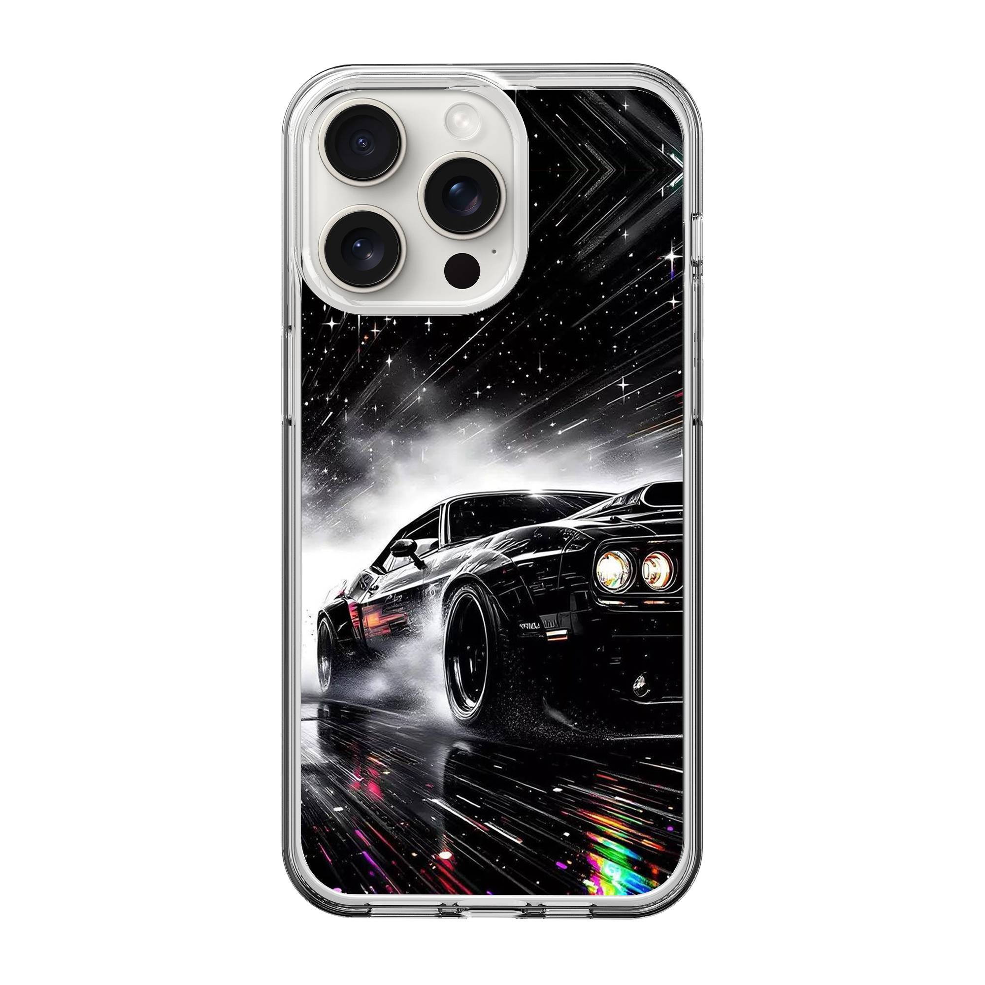 Black Dodge Clear Case image 0