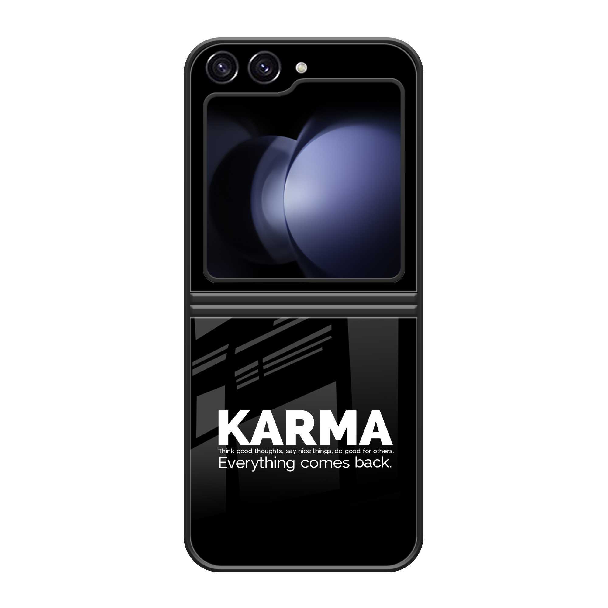 Karma Samsung  Z Flip 5 Glass Case image 0