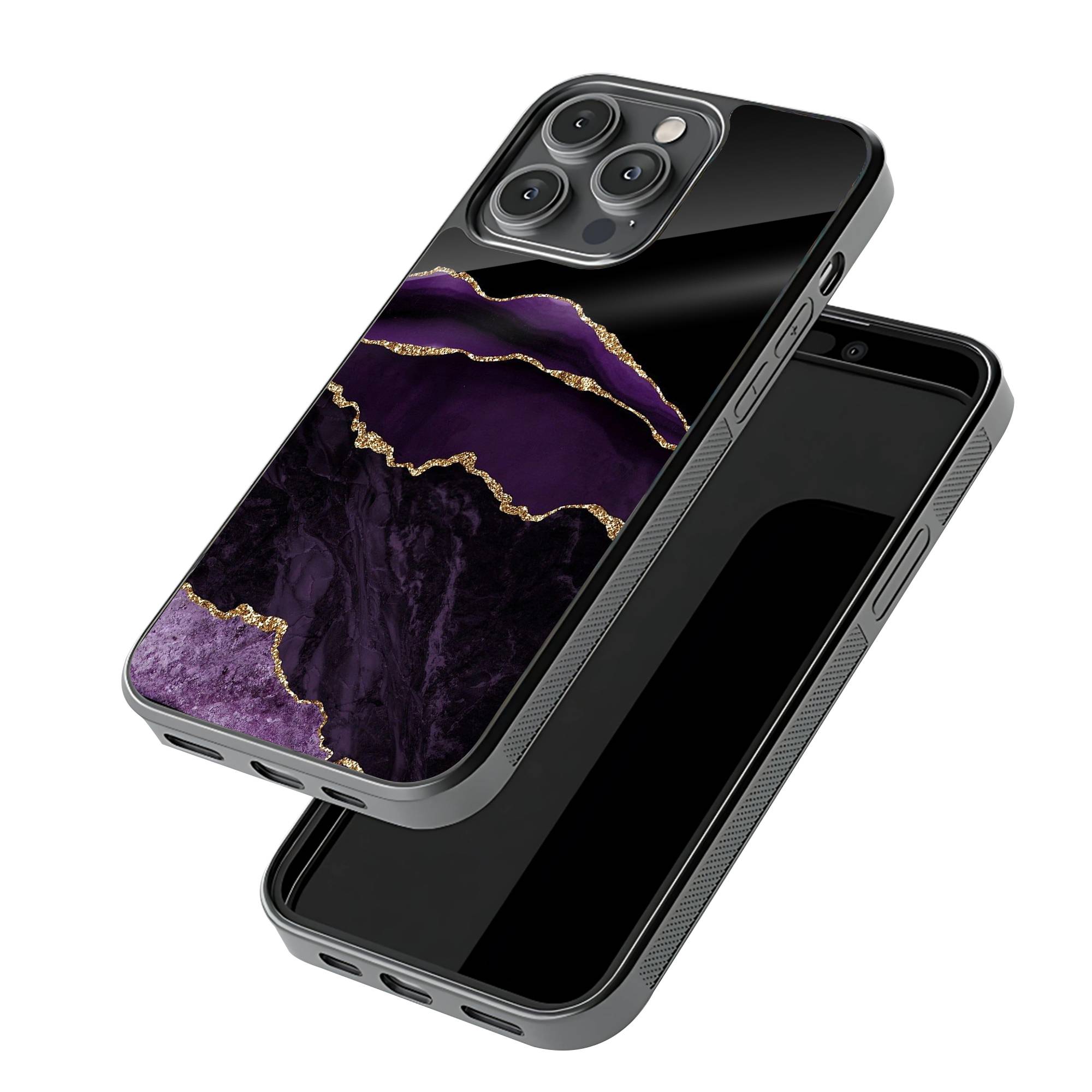 Marble Pattern Glass Case image 2