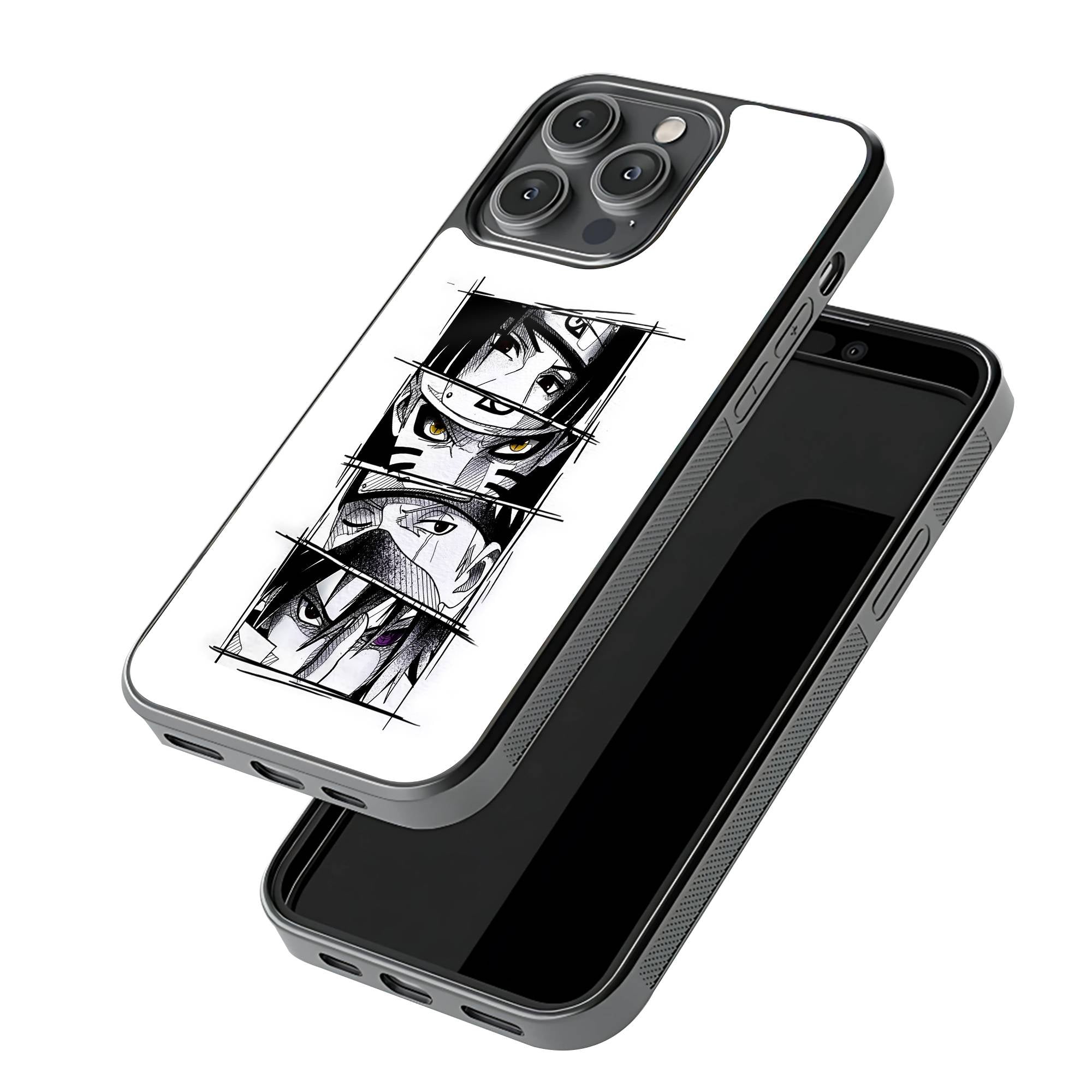 Naruto Eyes Glass Case image 2