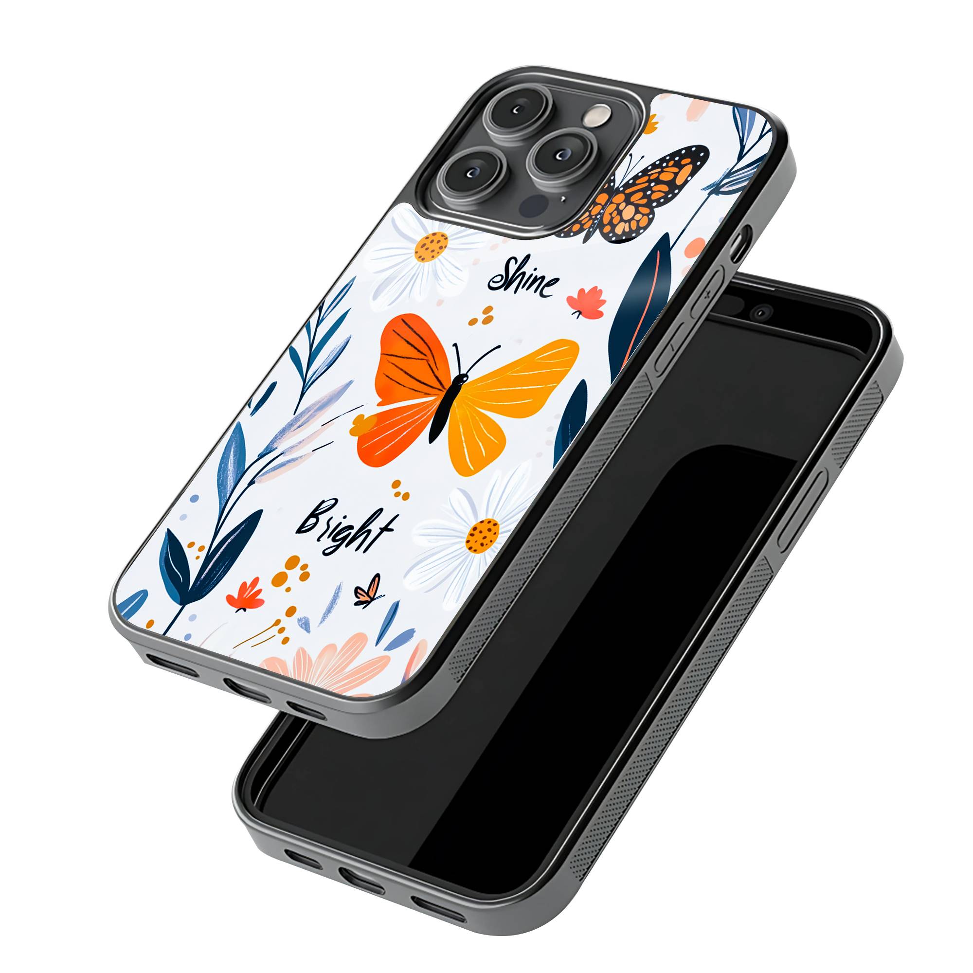 Butterfly Bliss Glass Case image 2