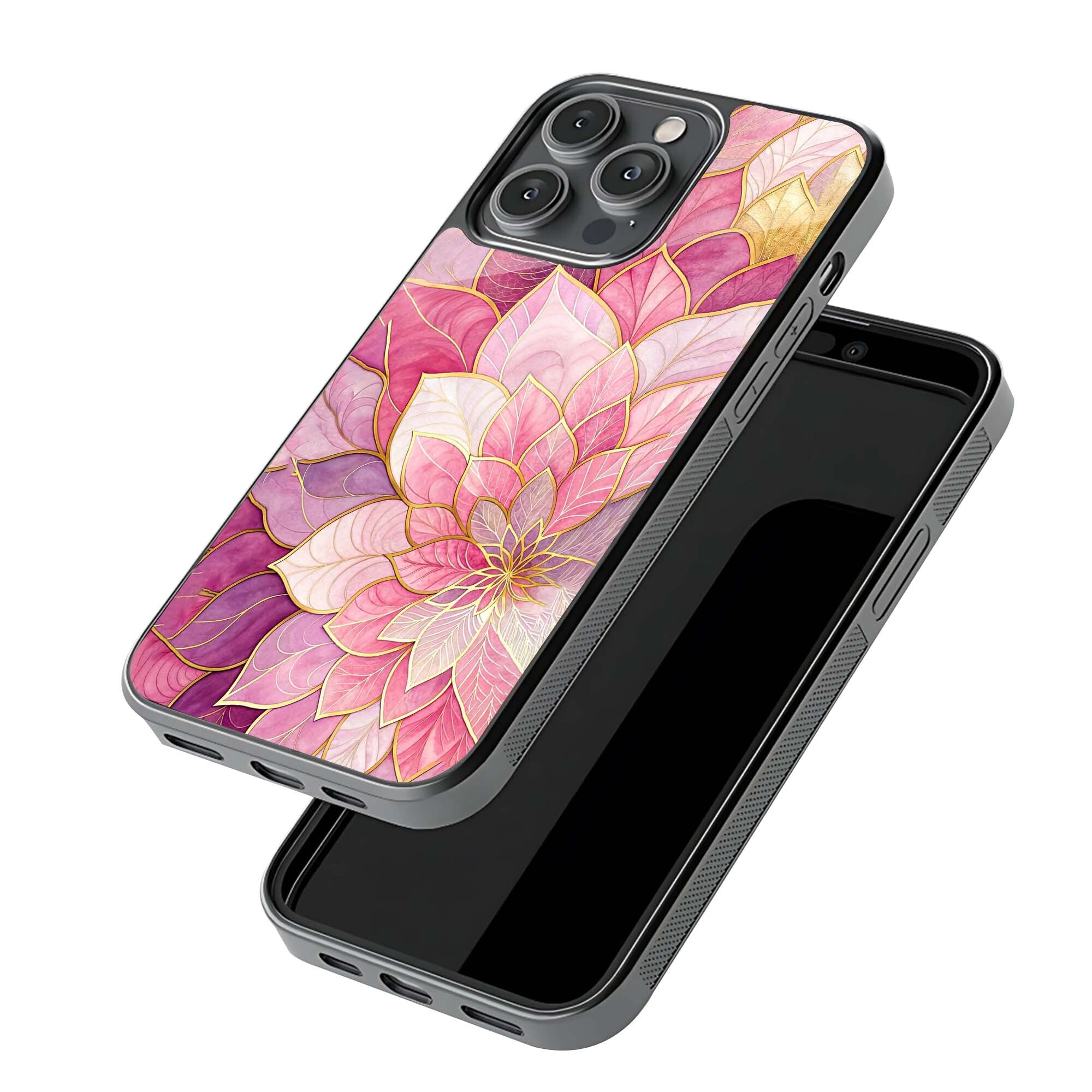 Gilded Bloom Glass Case image 2