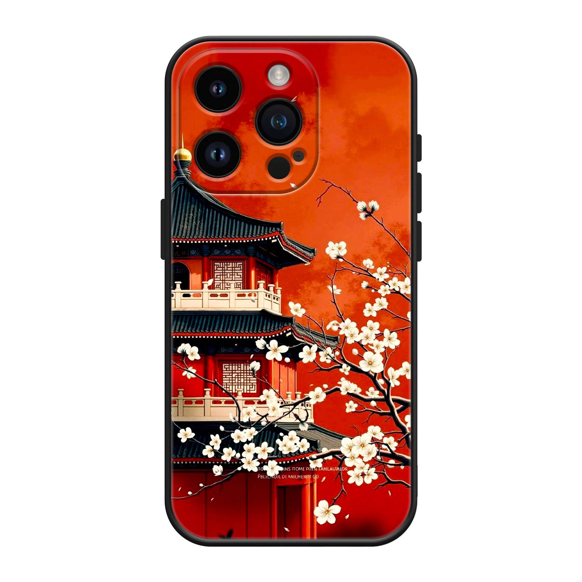 Blossom & Temple Silicone Case image 0