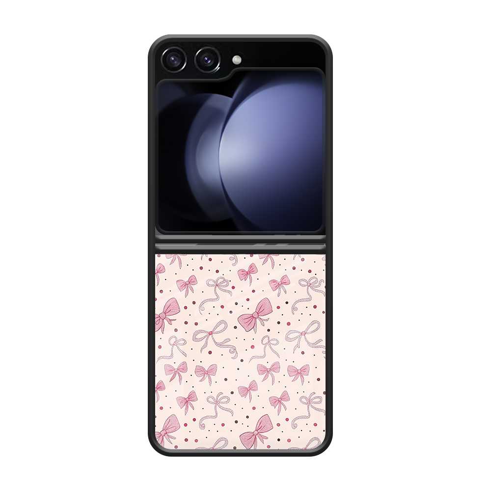 Bow Bae Samsung Z Flip 5 Glass Case image 0