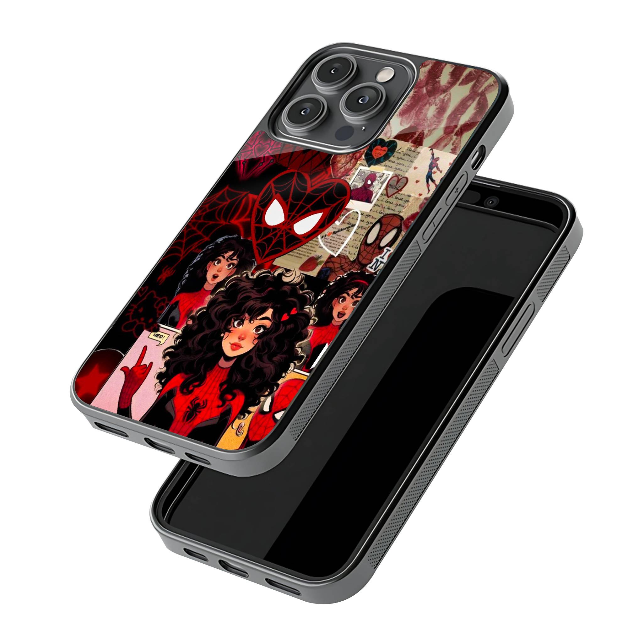 Spider Girl Glass Case image 2