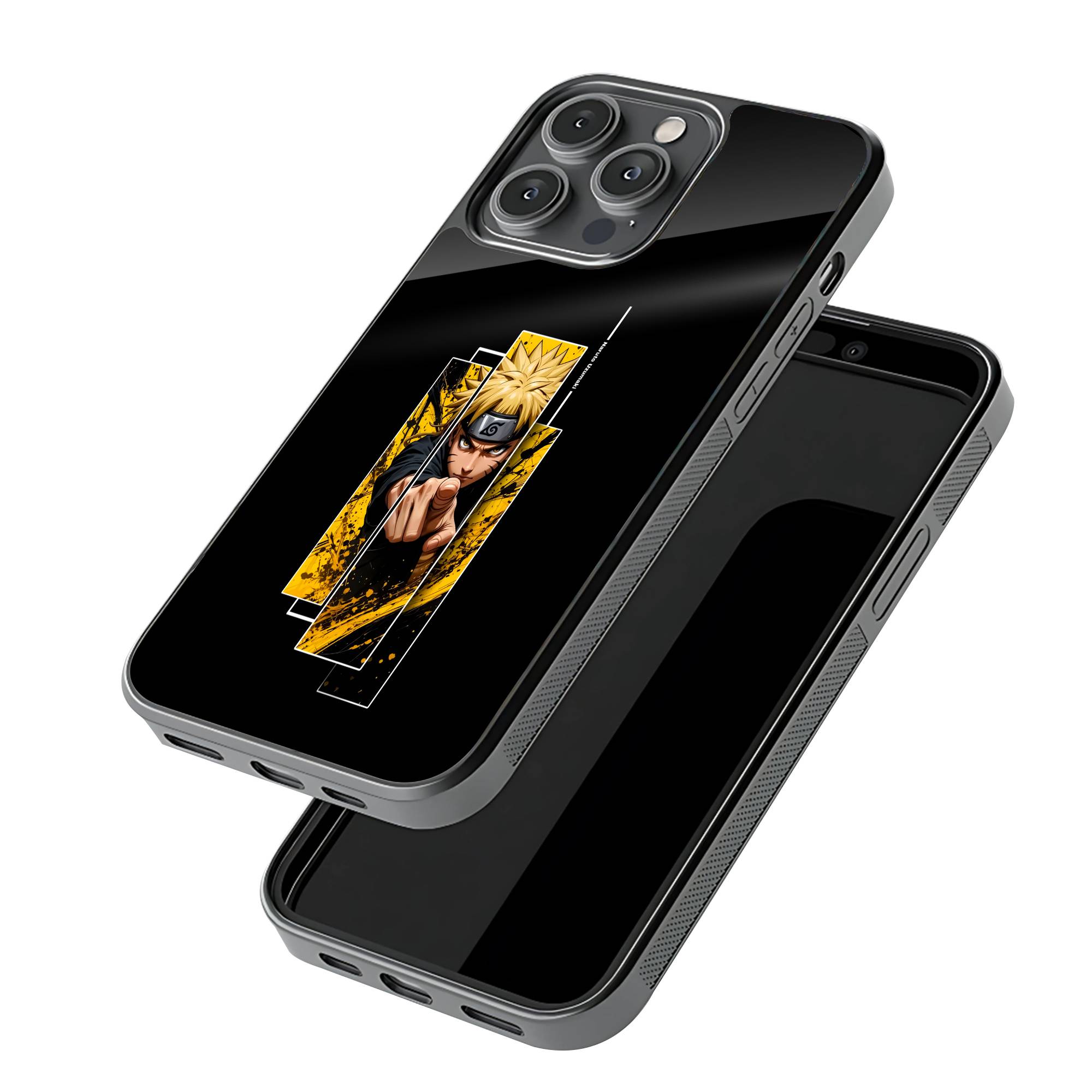 Naruto Uzumaki Glass Case image 2