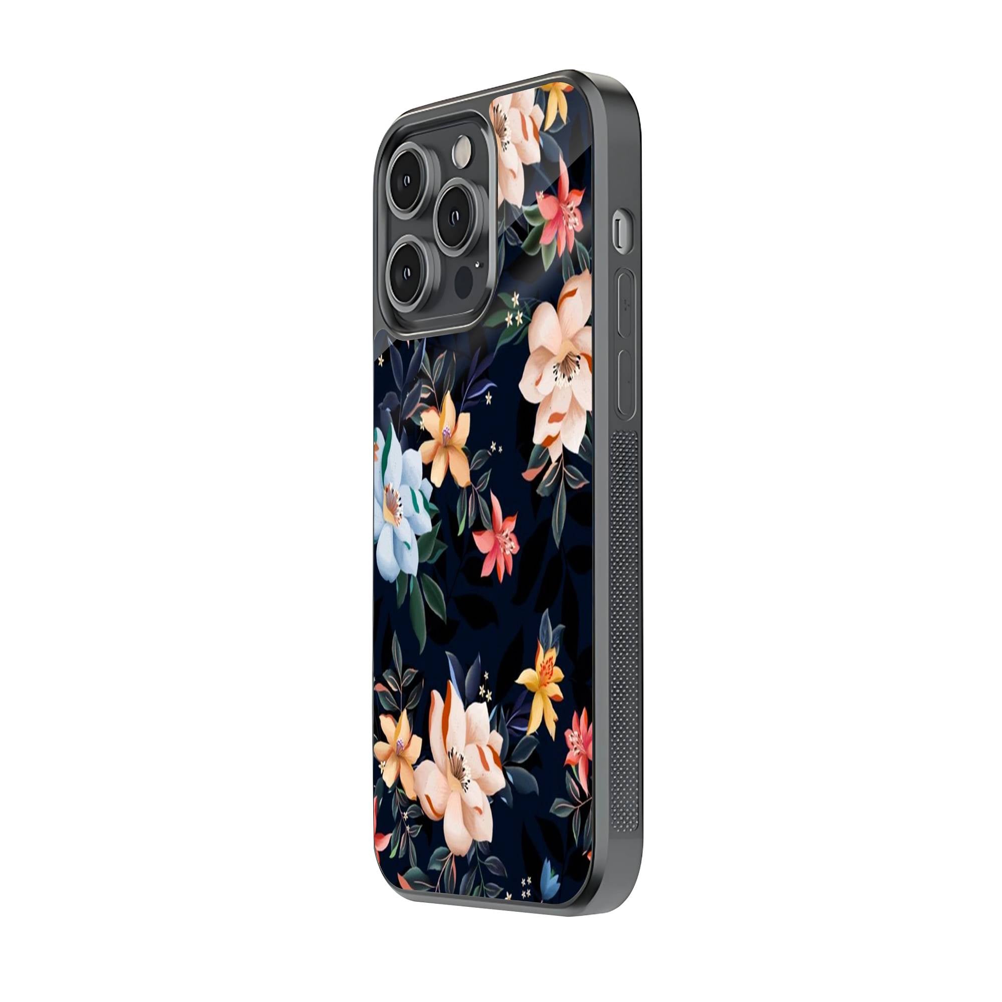 Premium Vector Floral Glass Case image 1