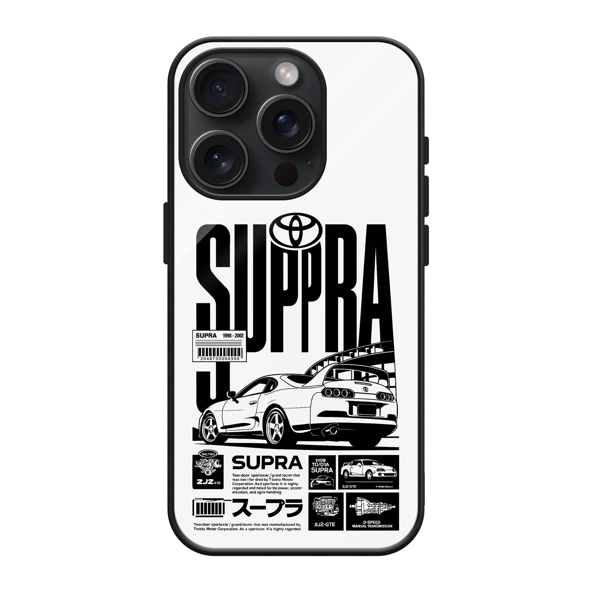 Supra Stats Glass Case image 0