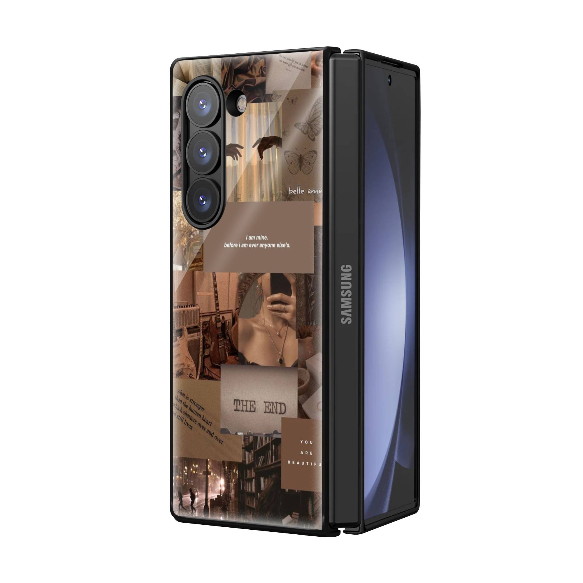 Addicted Samsung Z Fold Glass Case image 1