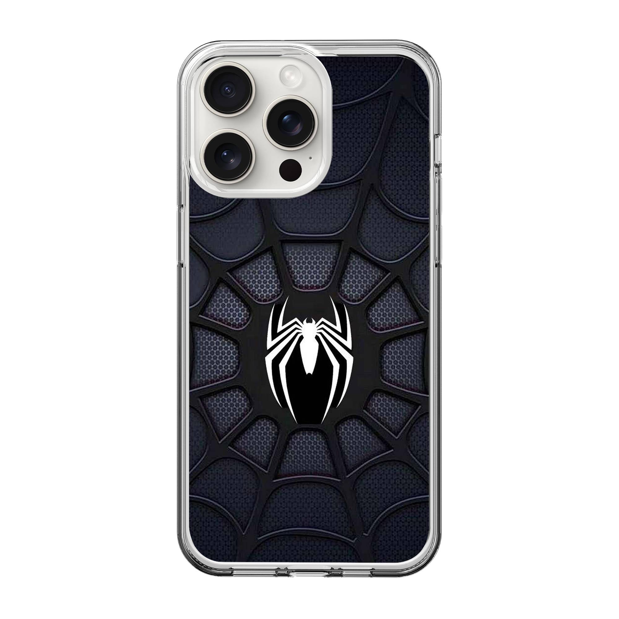 Black Spider-Man Clear Case image 0