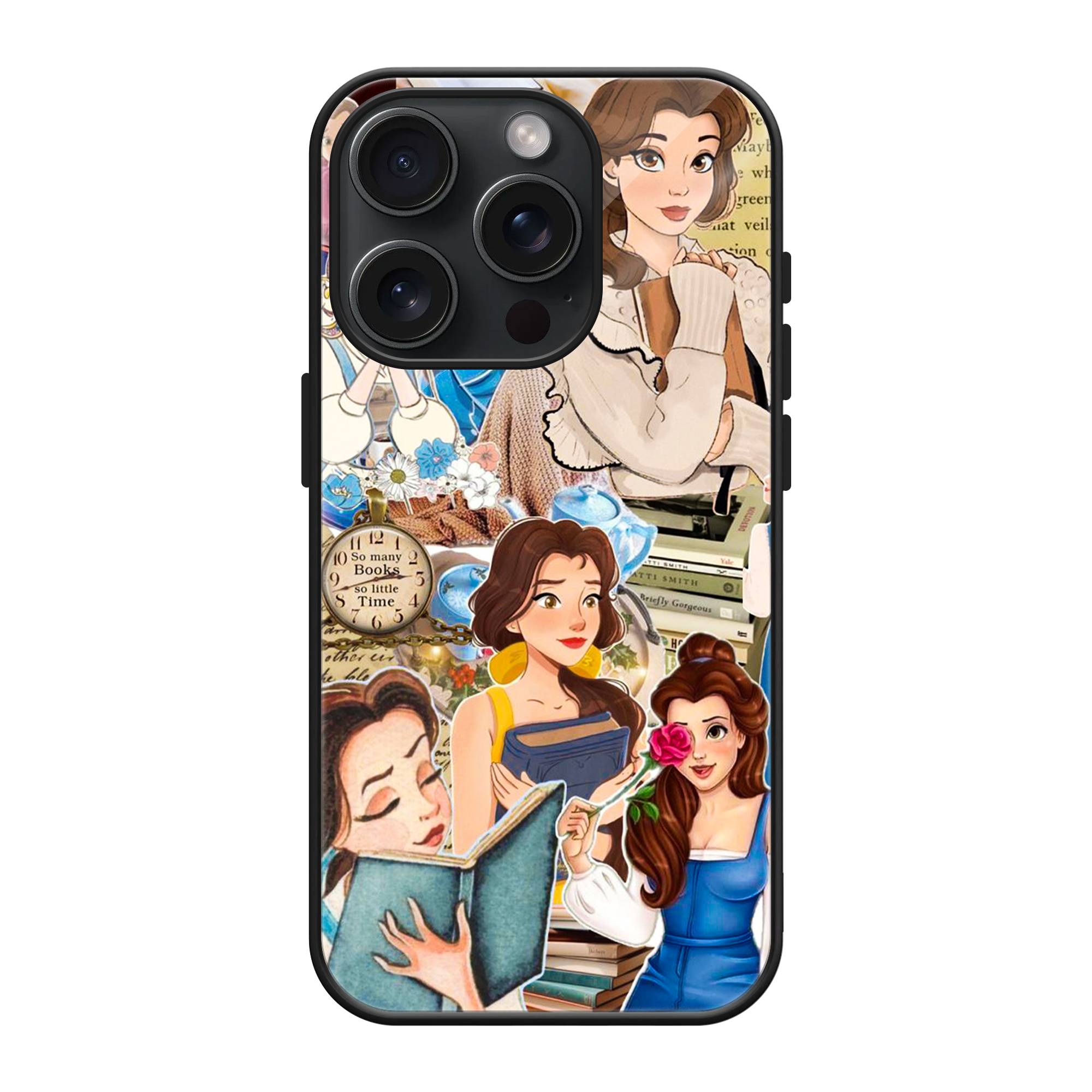 Princess Belle Glass Case image 0