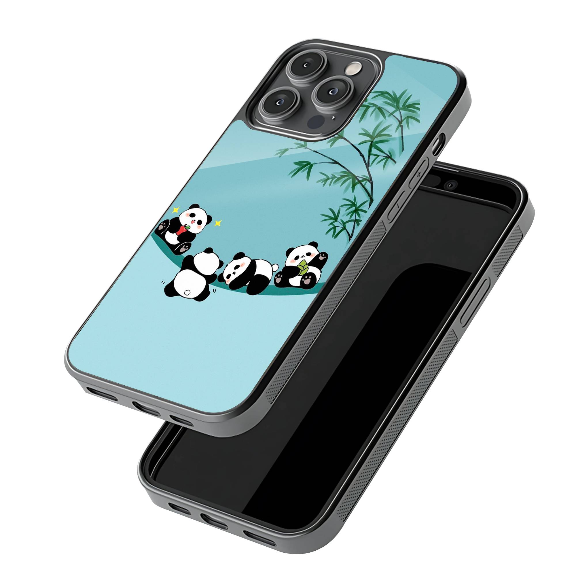 Baby Panda Glass Case image 2