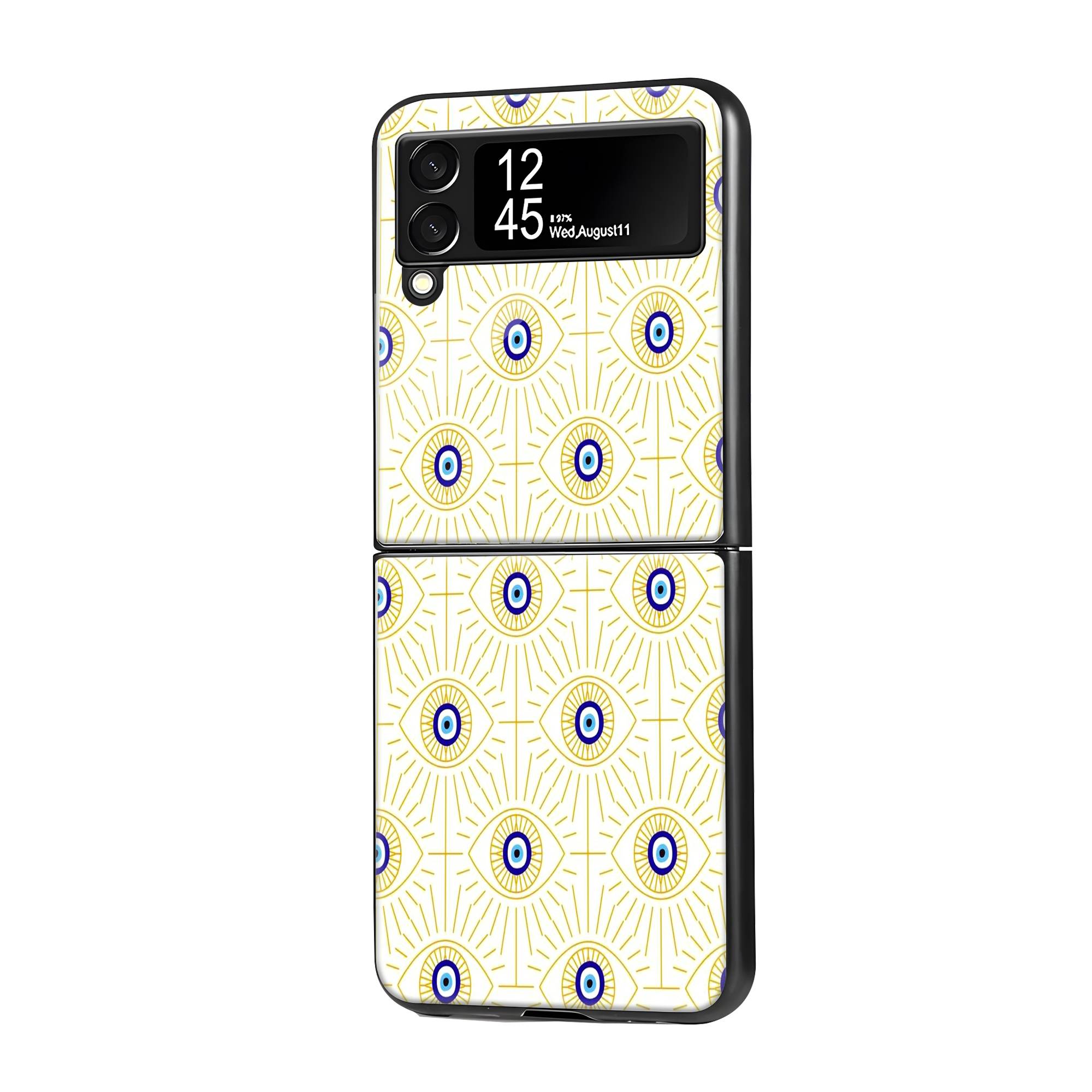Evil Eye Samsung Z Flip Glass Case image 0