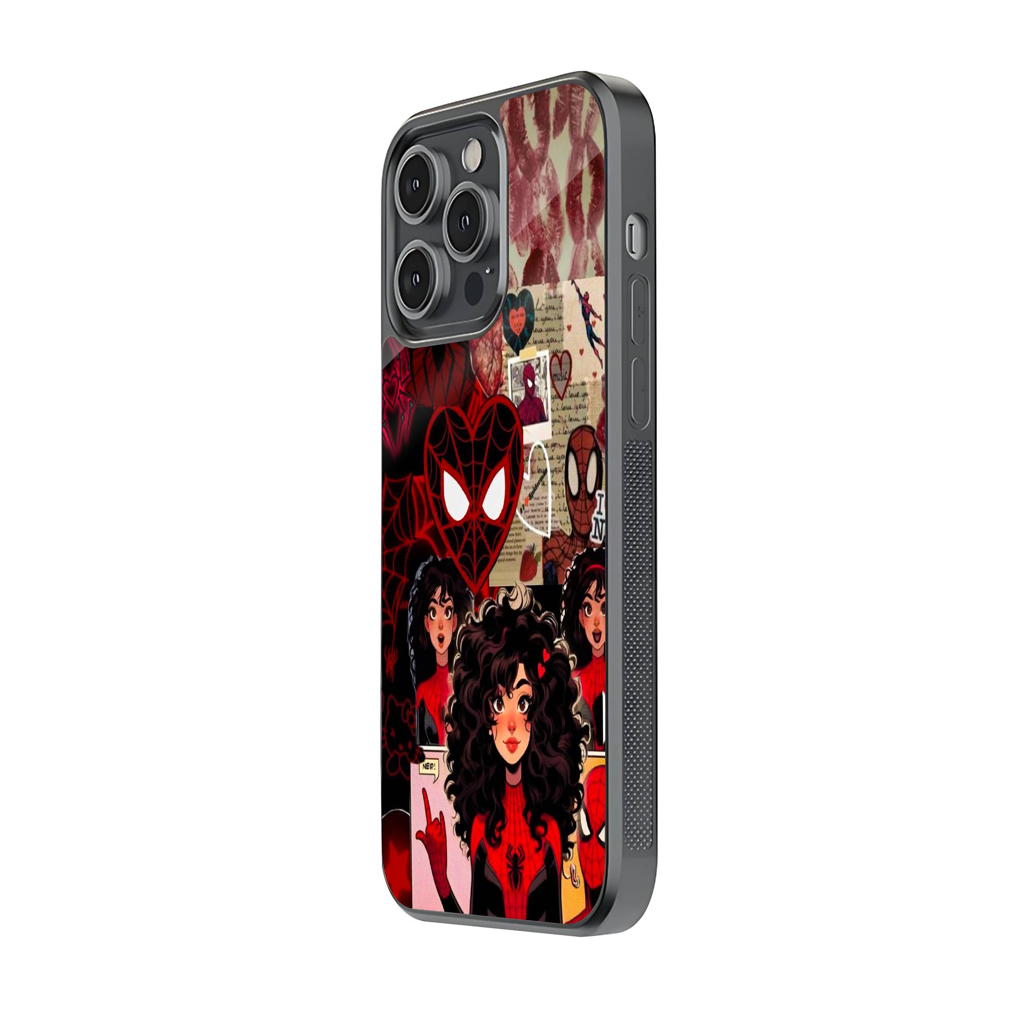 Spider Girl Glass Case image 1