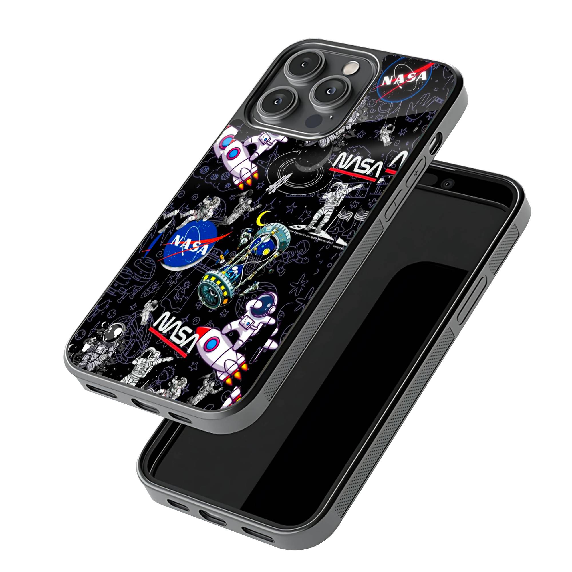 Space Aesthetic Glass Case image 2