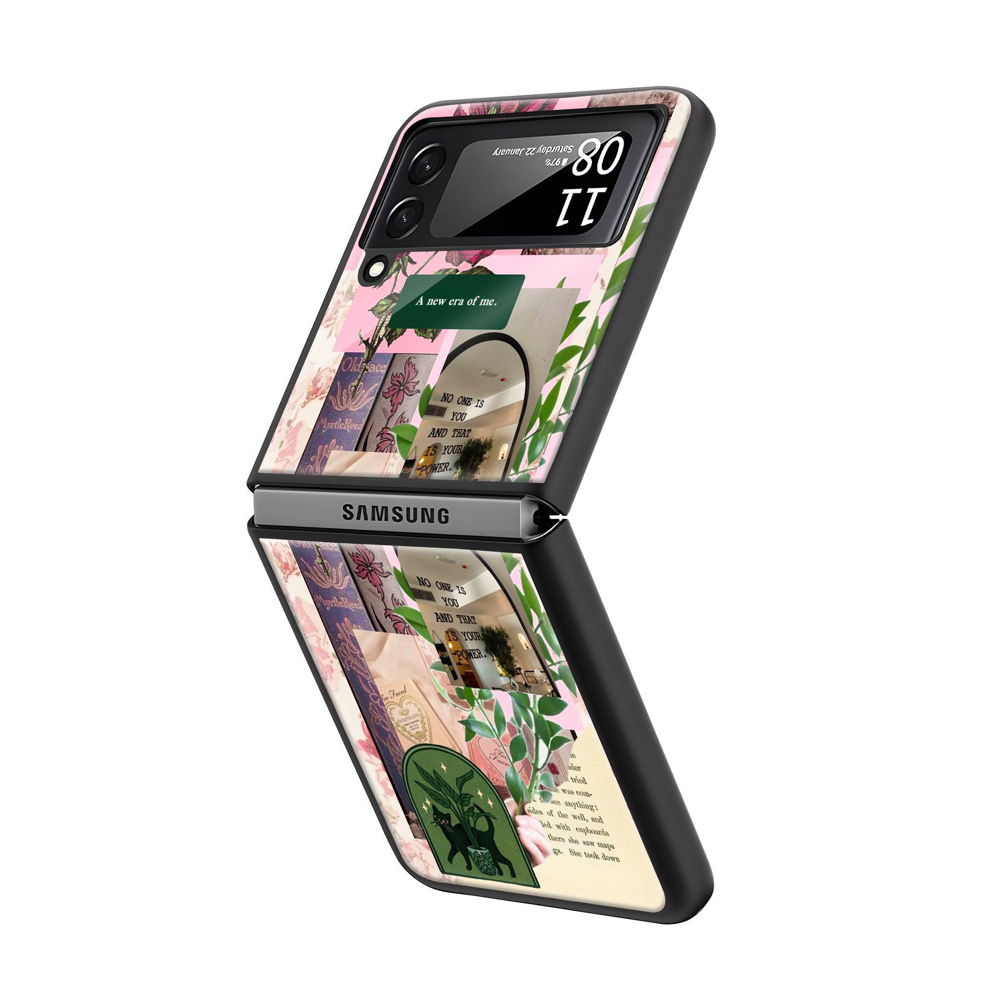 Esthetic Era Samsung Z Flip Glass Case image 1