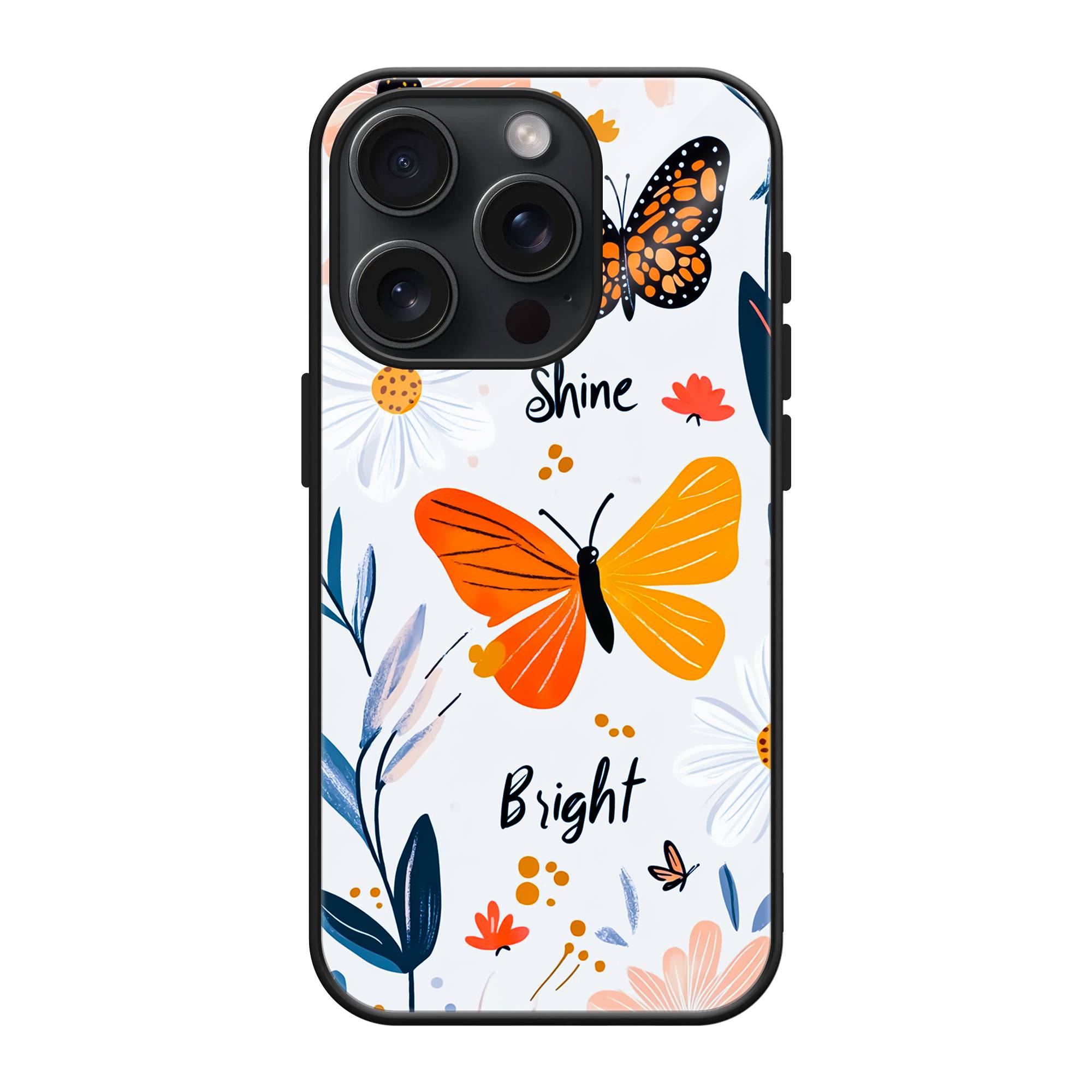 Butterfly Bliss Glass Case image 0