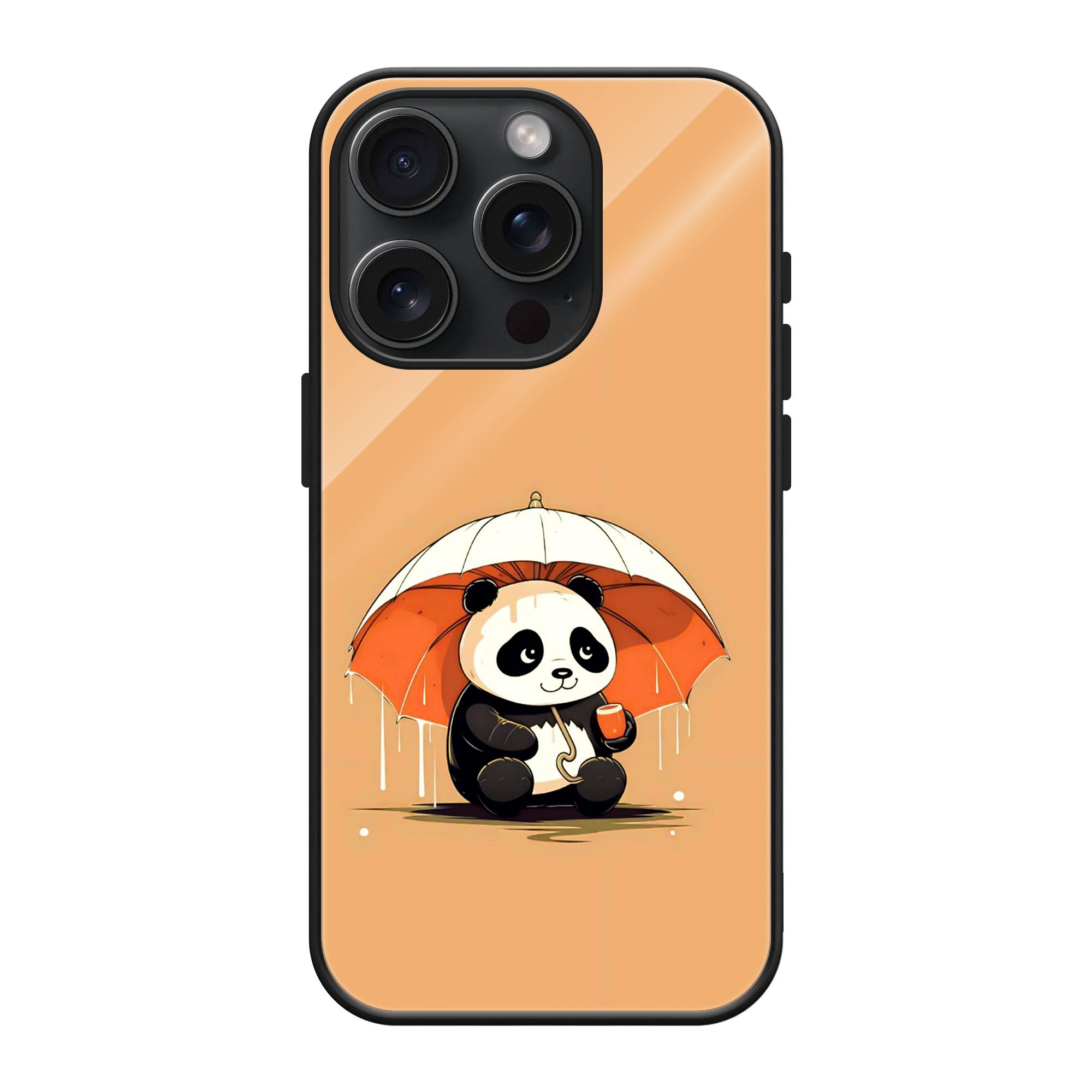 Sweet Panda Glass Case image 0