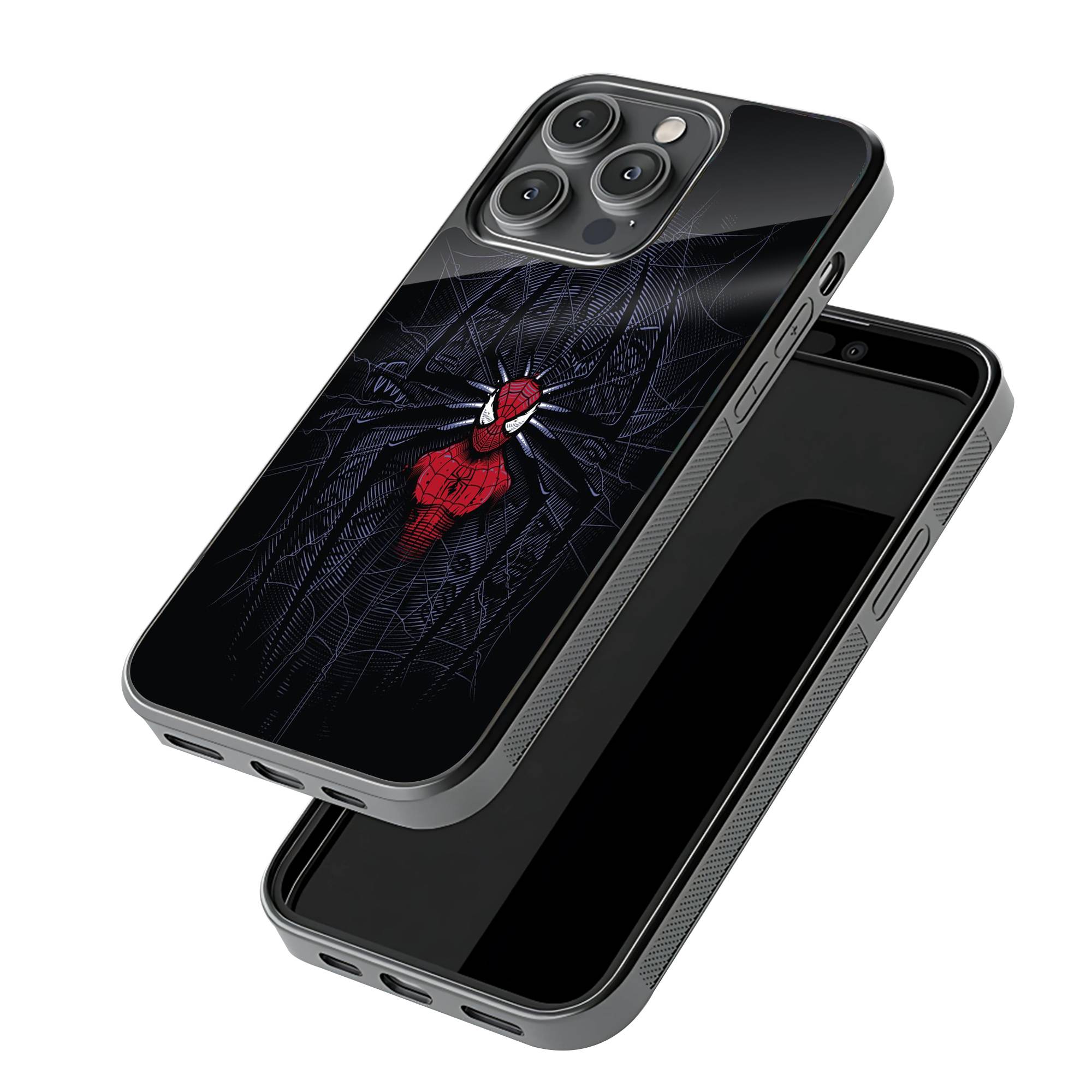 Dark Spider-Man Glass Case image 2