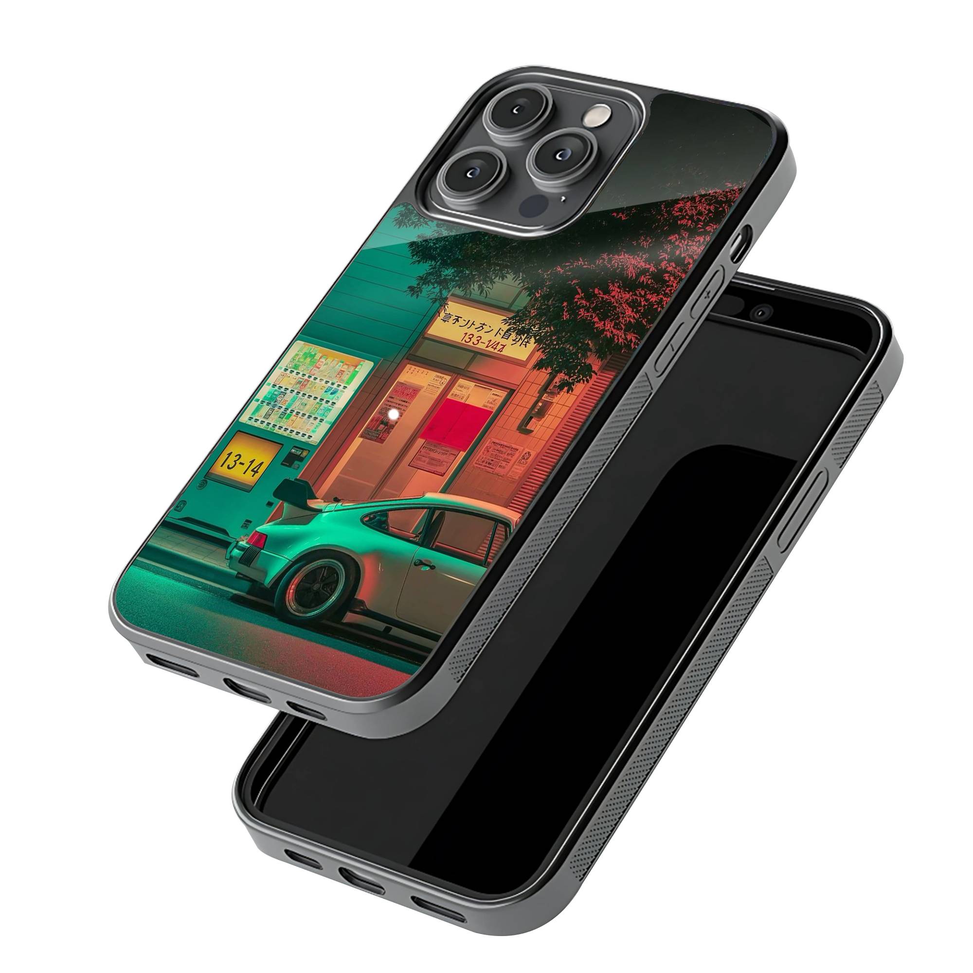 Retro Tokyo Glass Case image 2