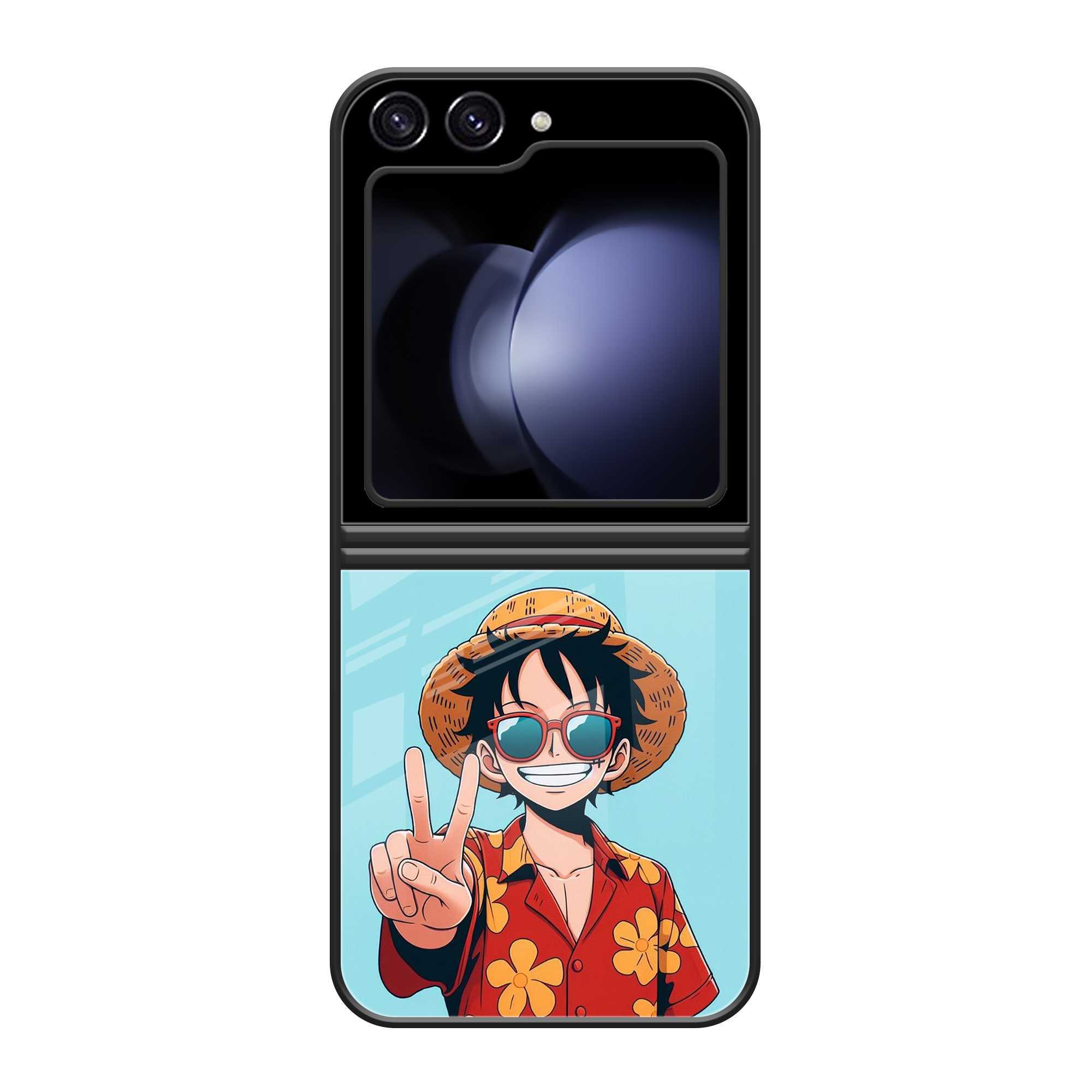Manga Anime Samsung  Z Flip 5 Glass Case image 0