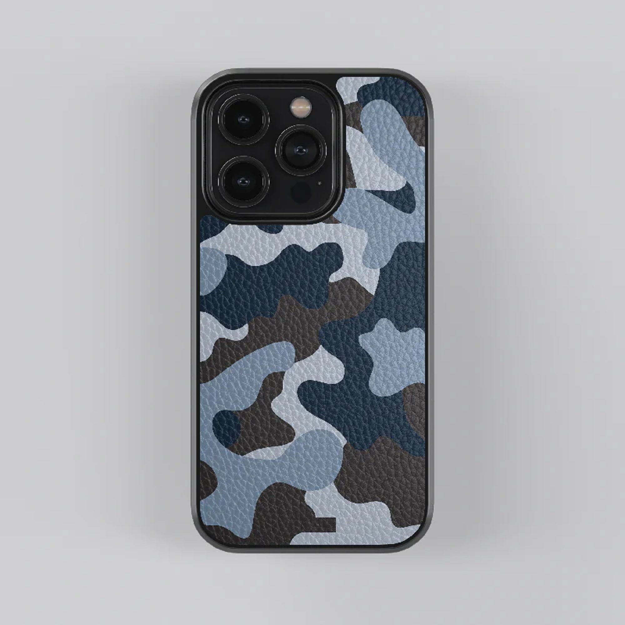 Multi Colour Urban Camo Leather Case