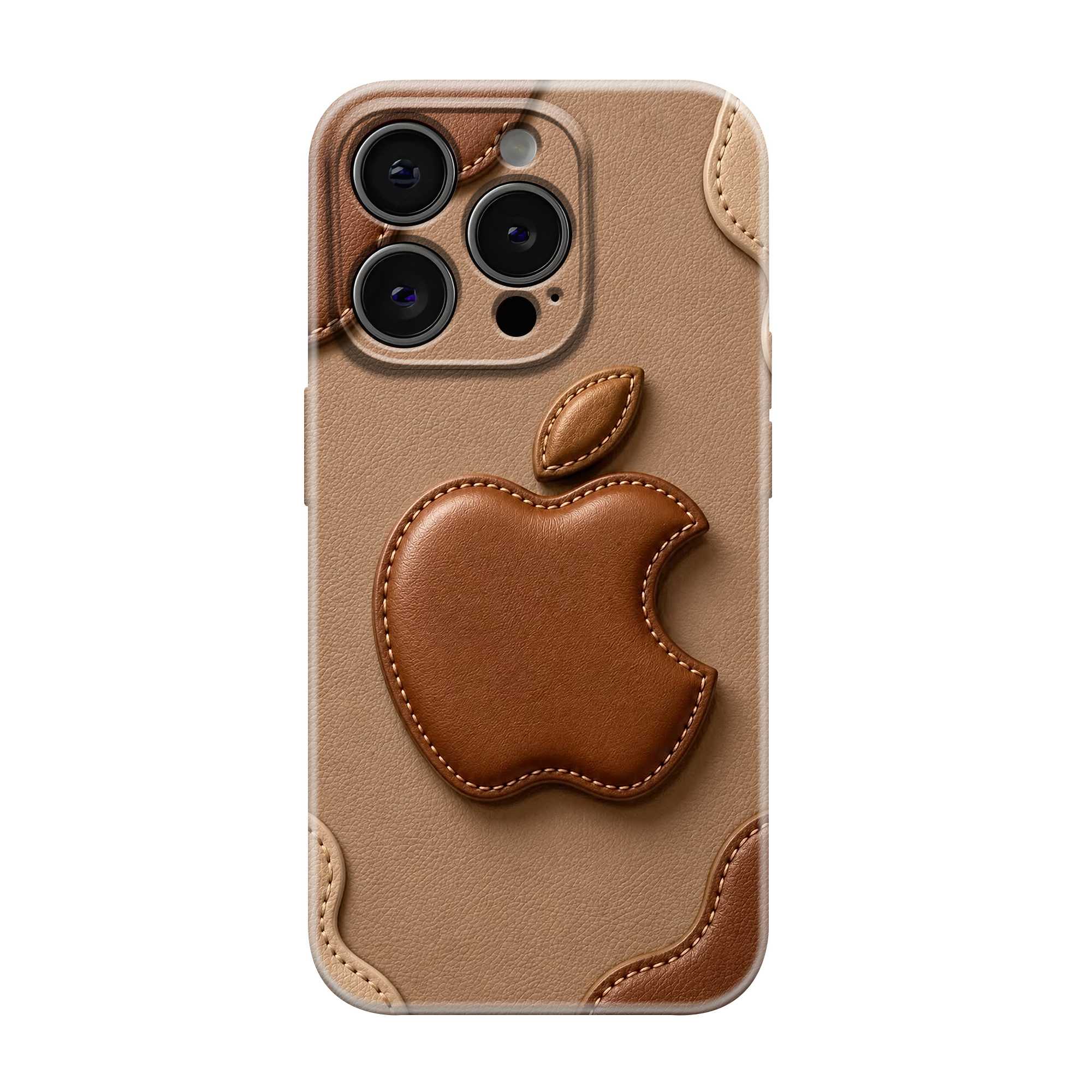 Café Leather Glossy Hard Case
