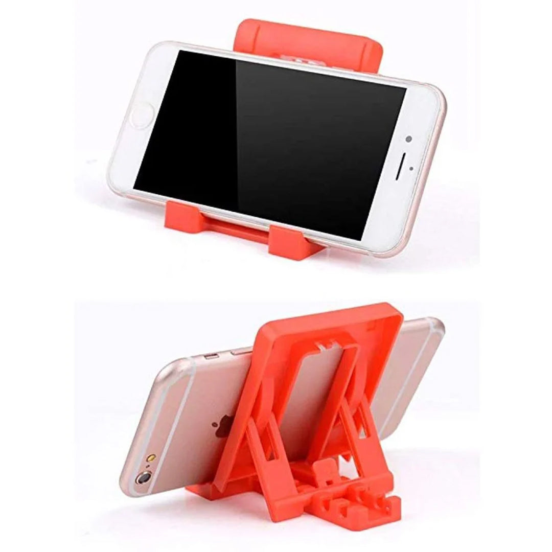 Adjustable 4 Steps Foldable Mobile Stand