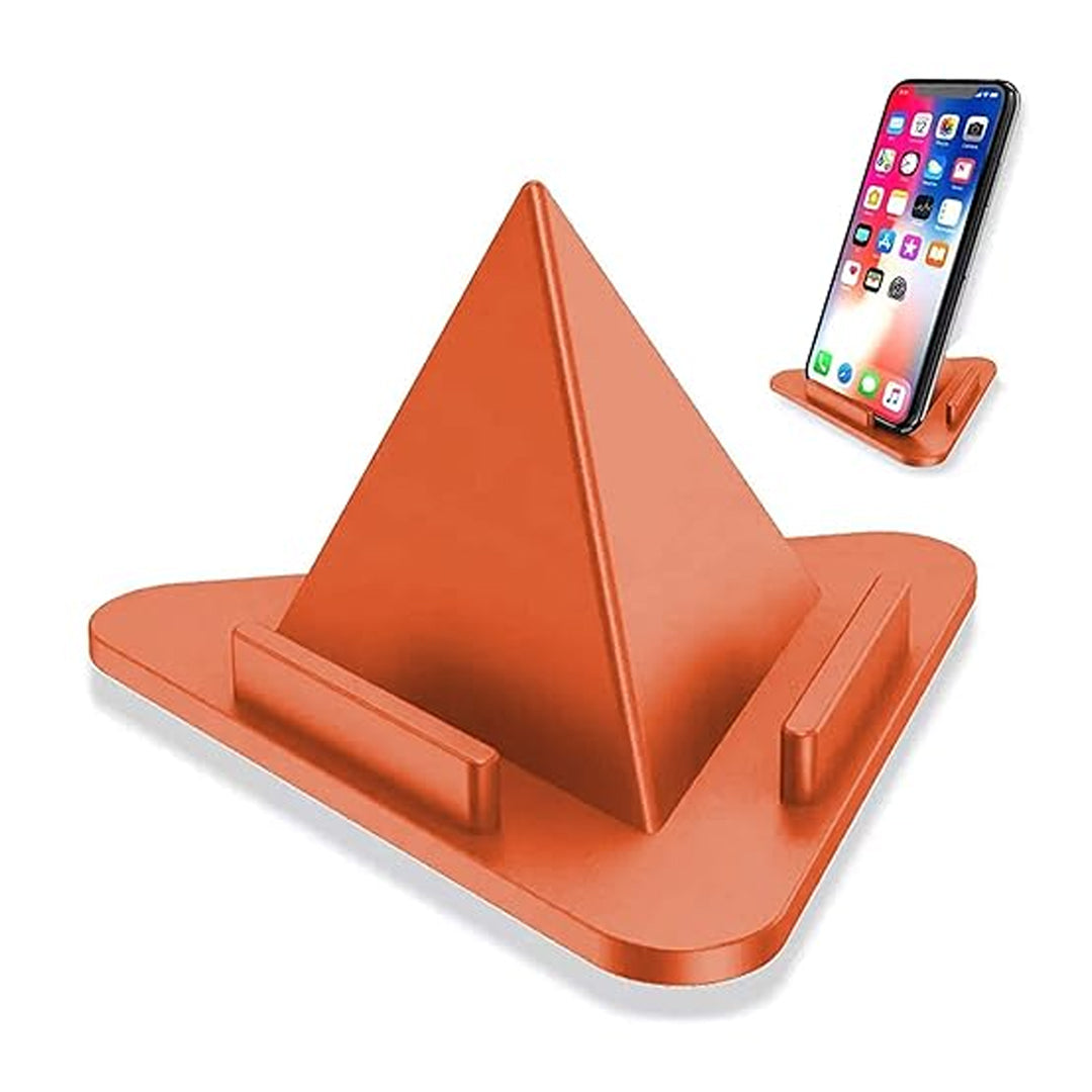 Pyramid Shape Mobile Holder Stand