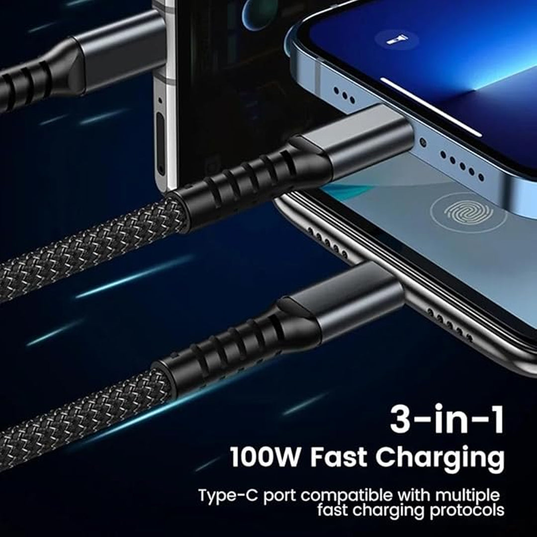 3 in1 Super Fast Charging Cable
