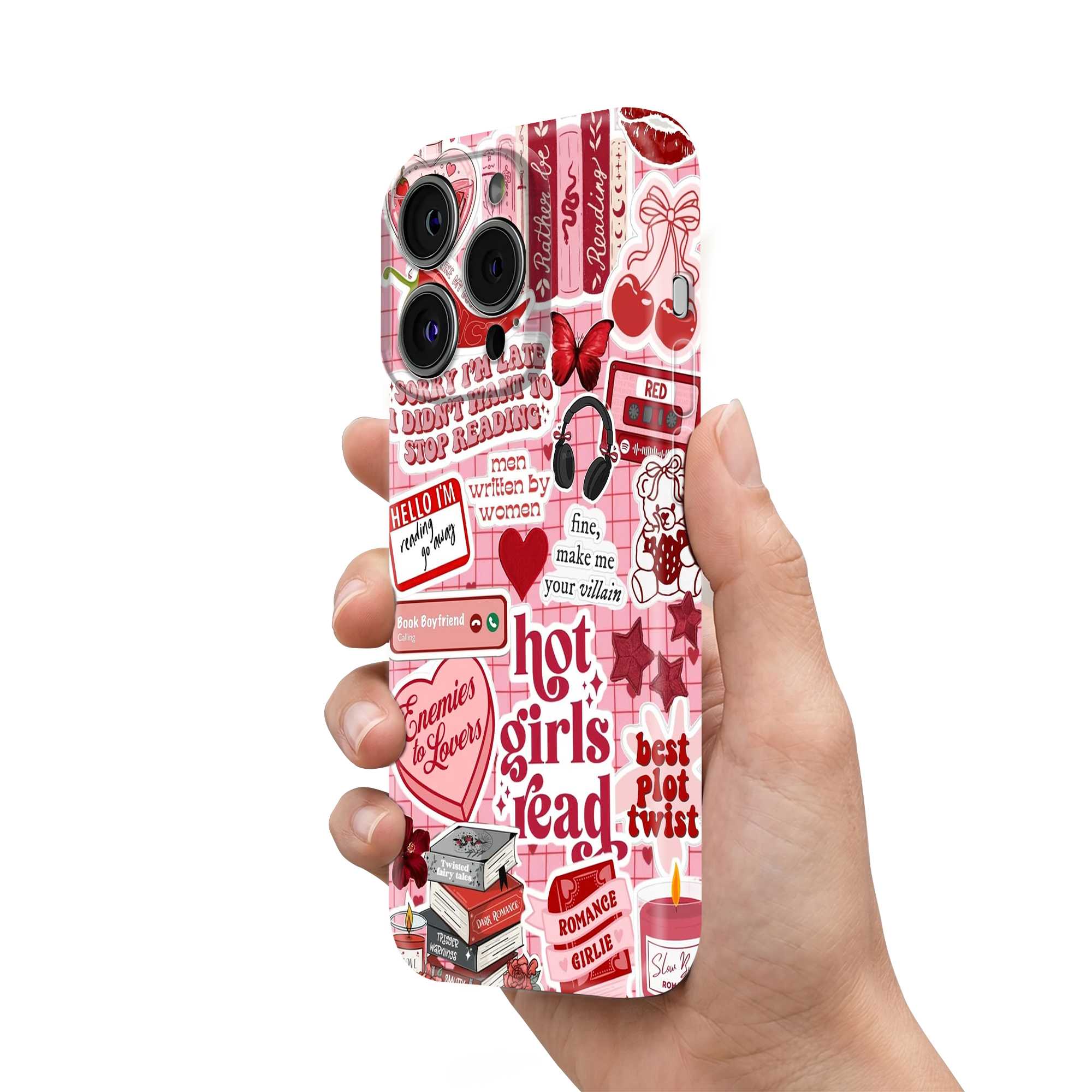 Bookish & Spicy Glossy Hard Case