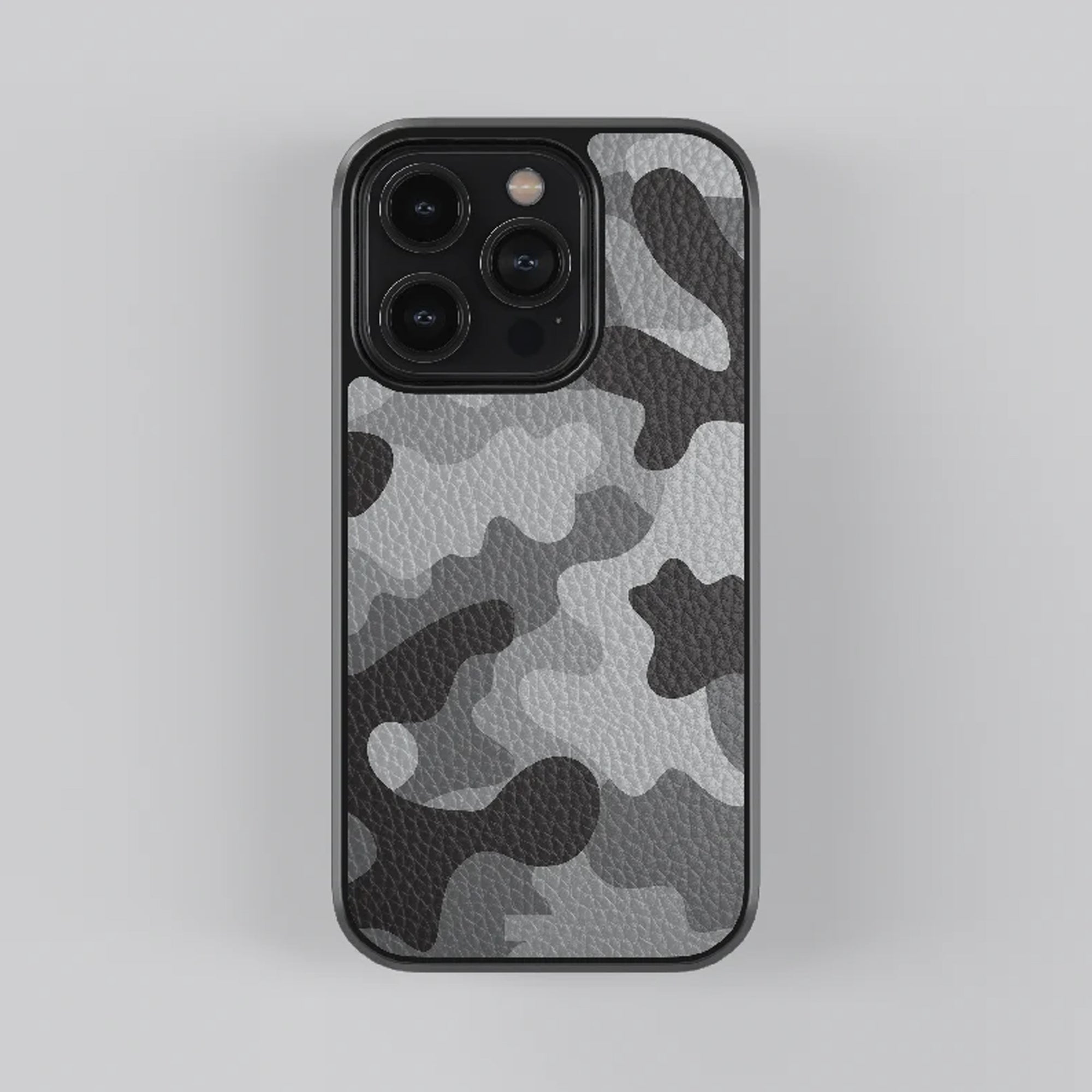 Multi Colour Urban Camo Leather Case