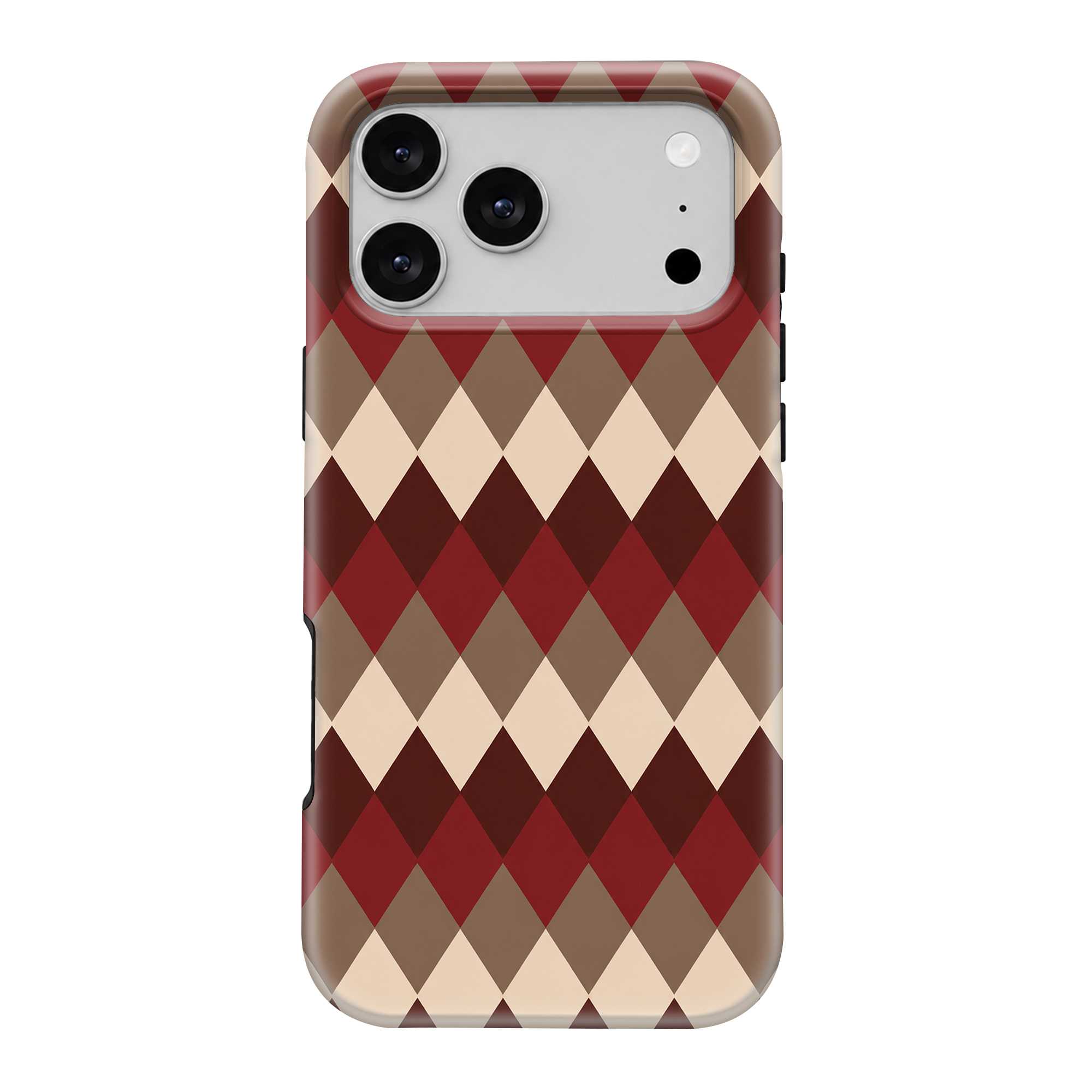 Vintage Argyle Dual Guard Case