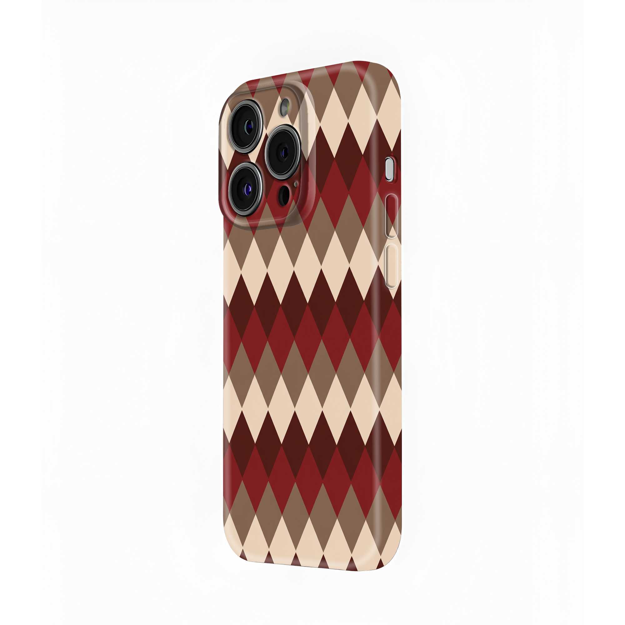 Vintage Argyle Glossy Hard Case