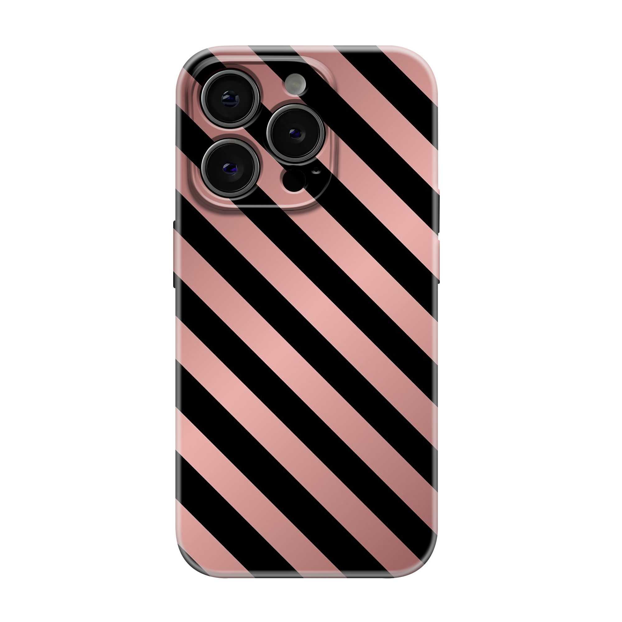 Blush Grid Glossy Hard Case