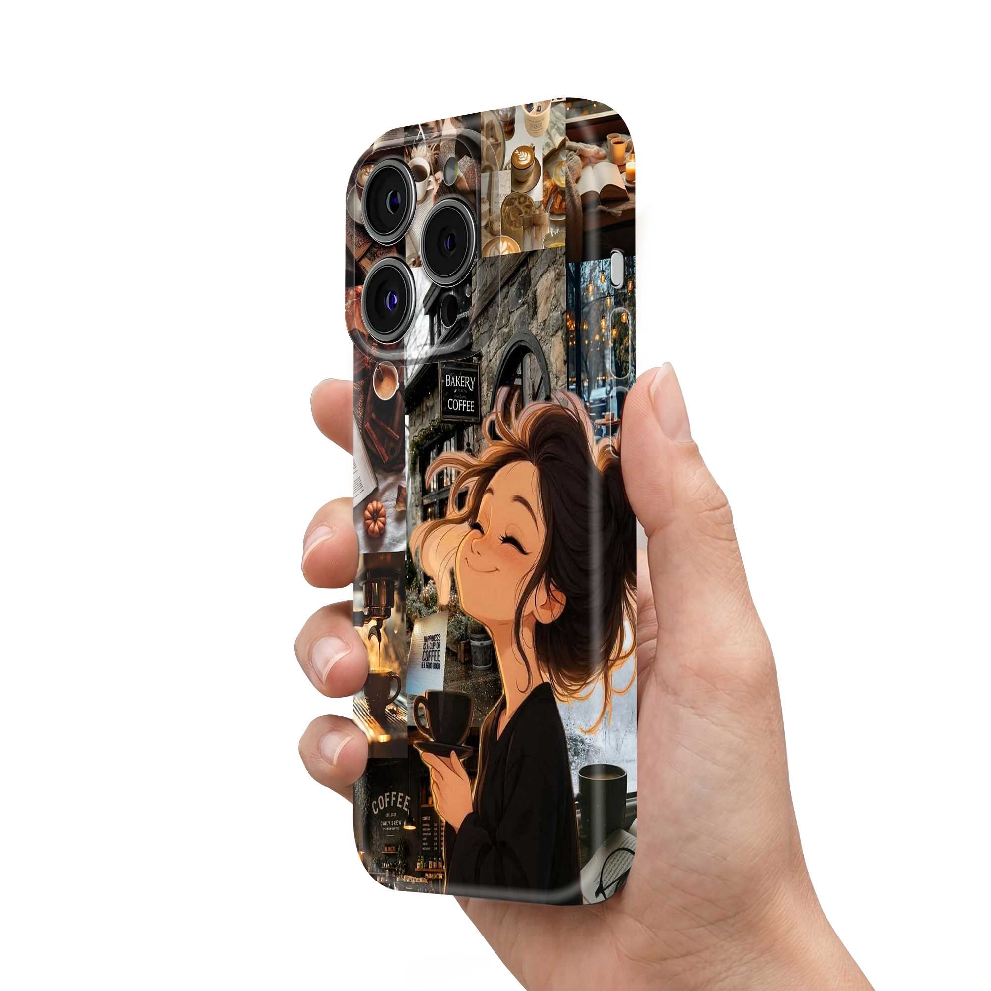 Coffee & Chapter Glossy Hard Case