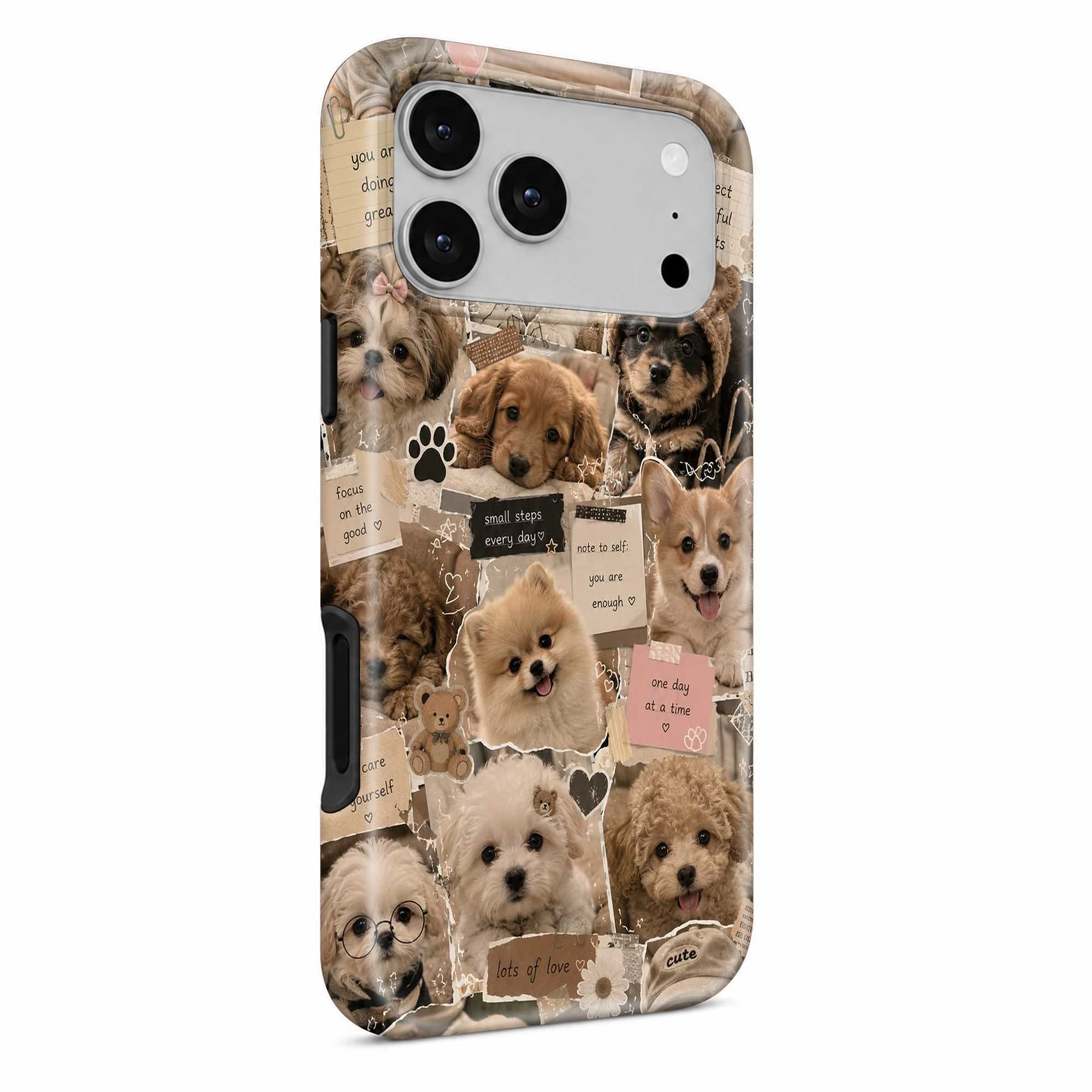Puppy Love Collage Dual Guard Case