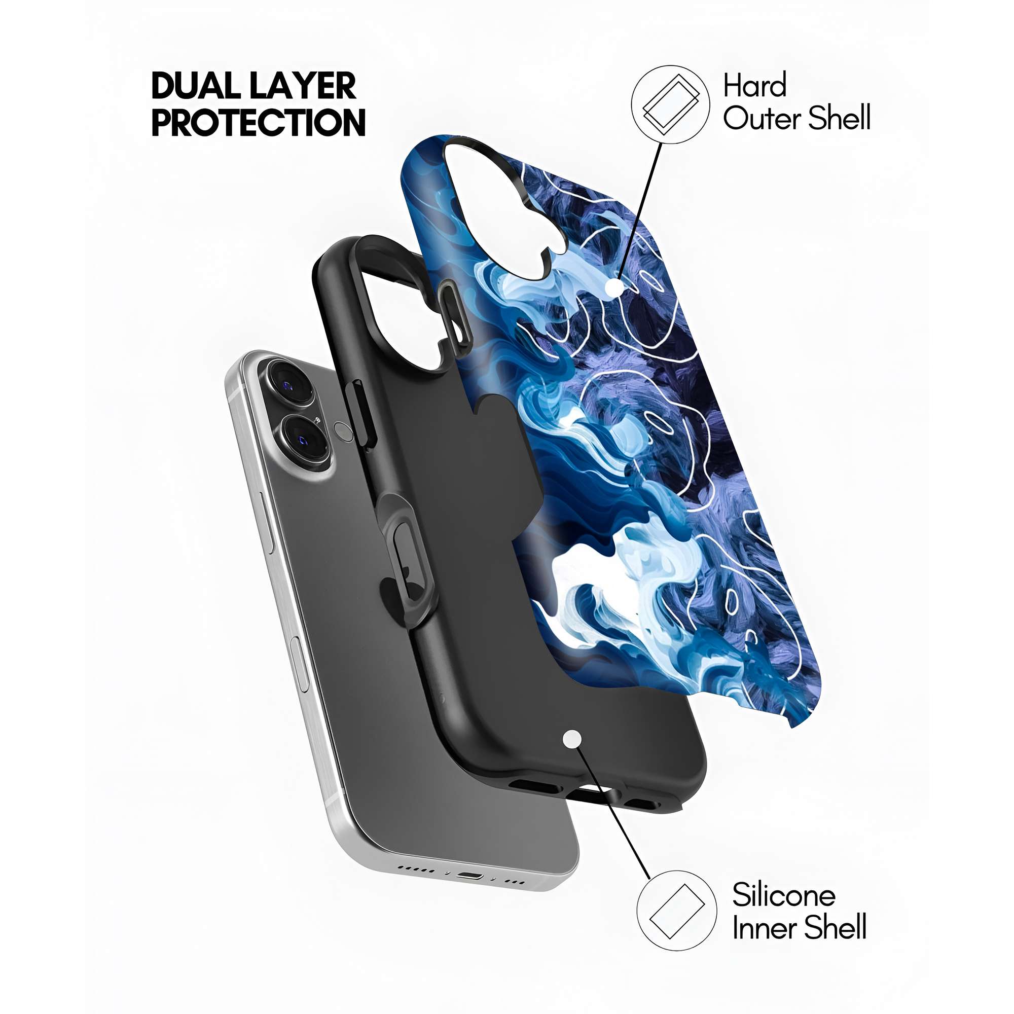 Starry Night Dual Guard Case