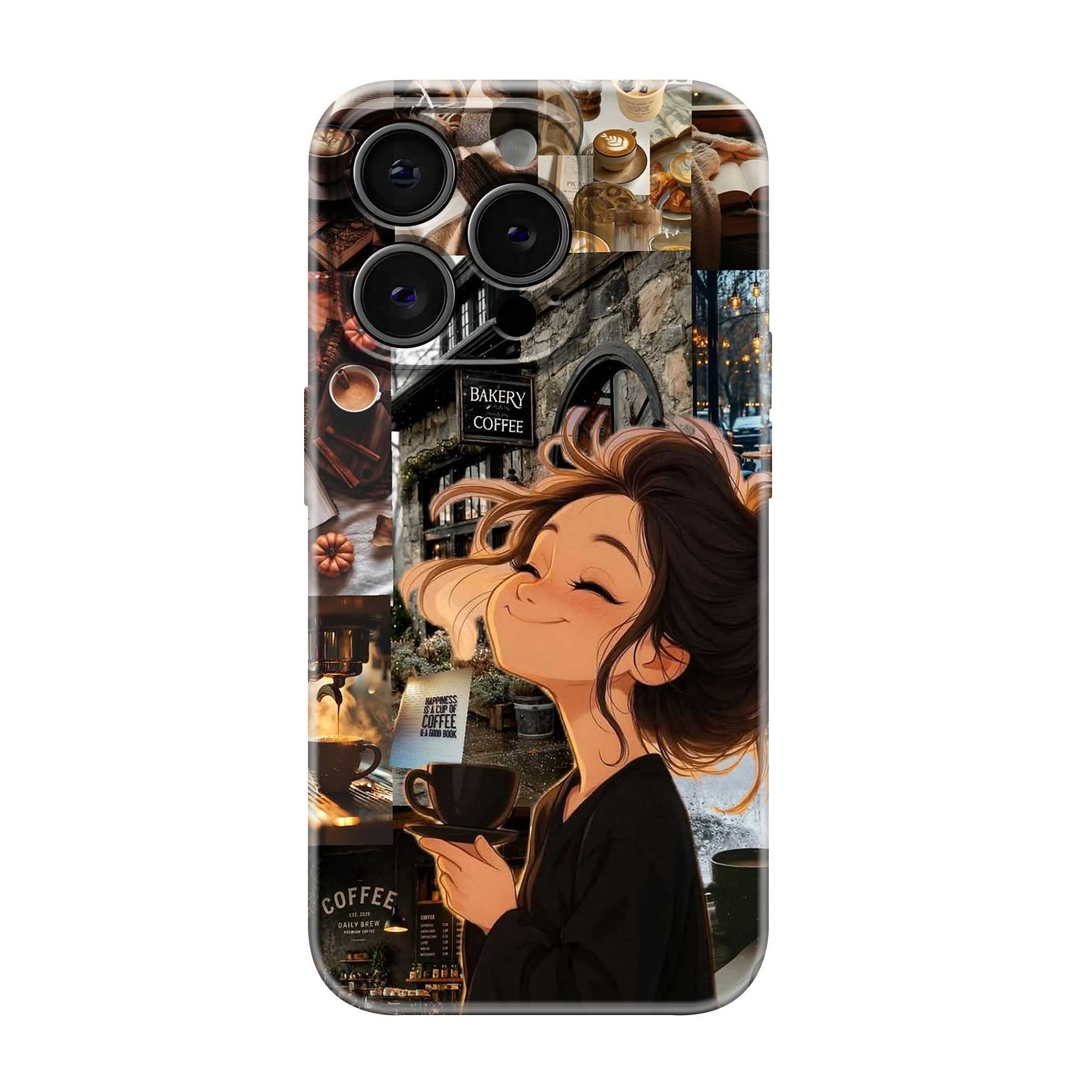 Coffee & Chapter Glossy Hard Case