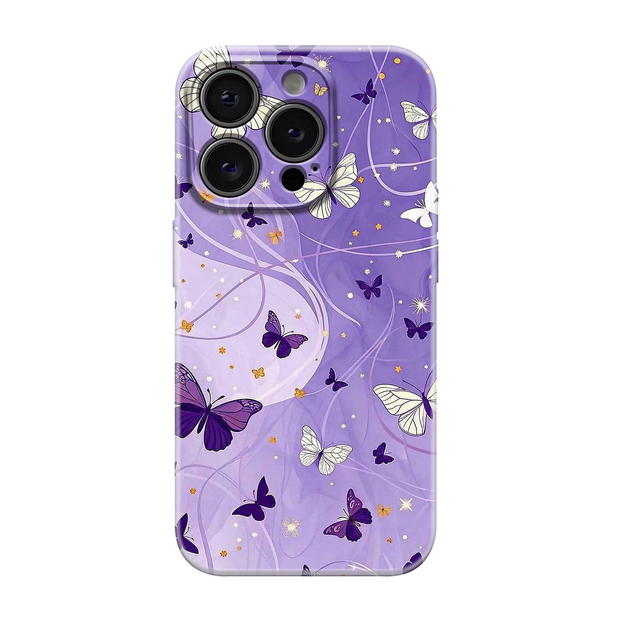 Celestial Butterfly Drift Glossy Hard Case