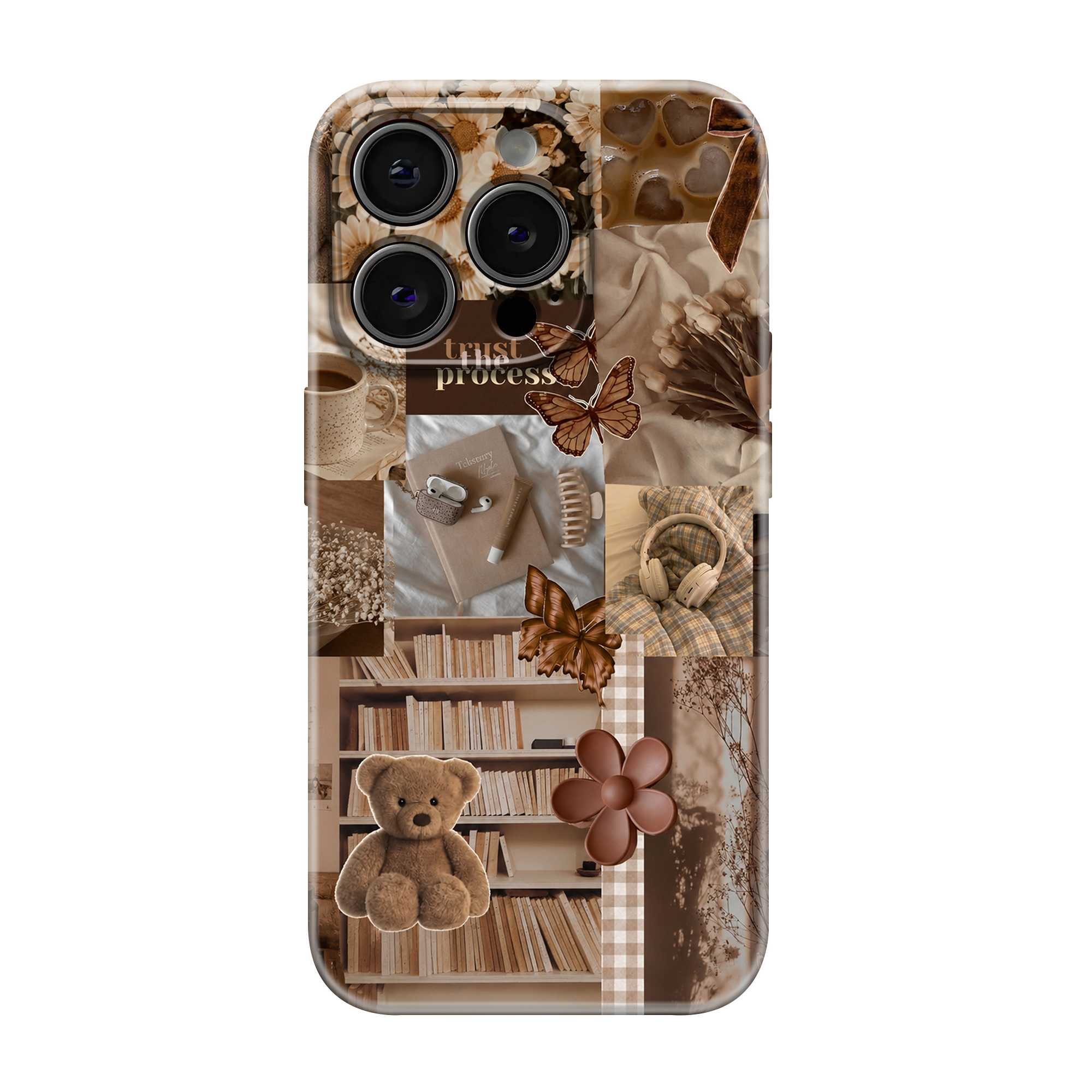 Sepia Library Dreams Glossy Hard Case