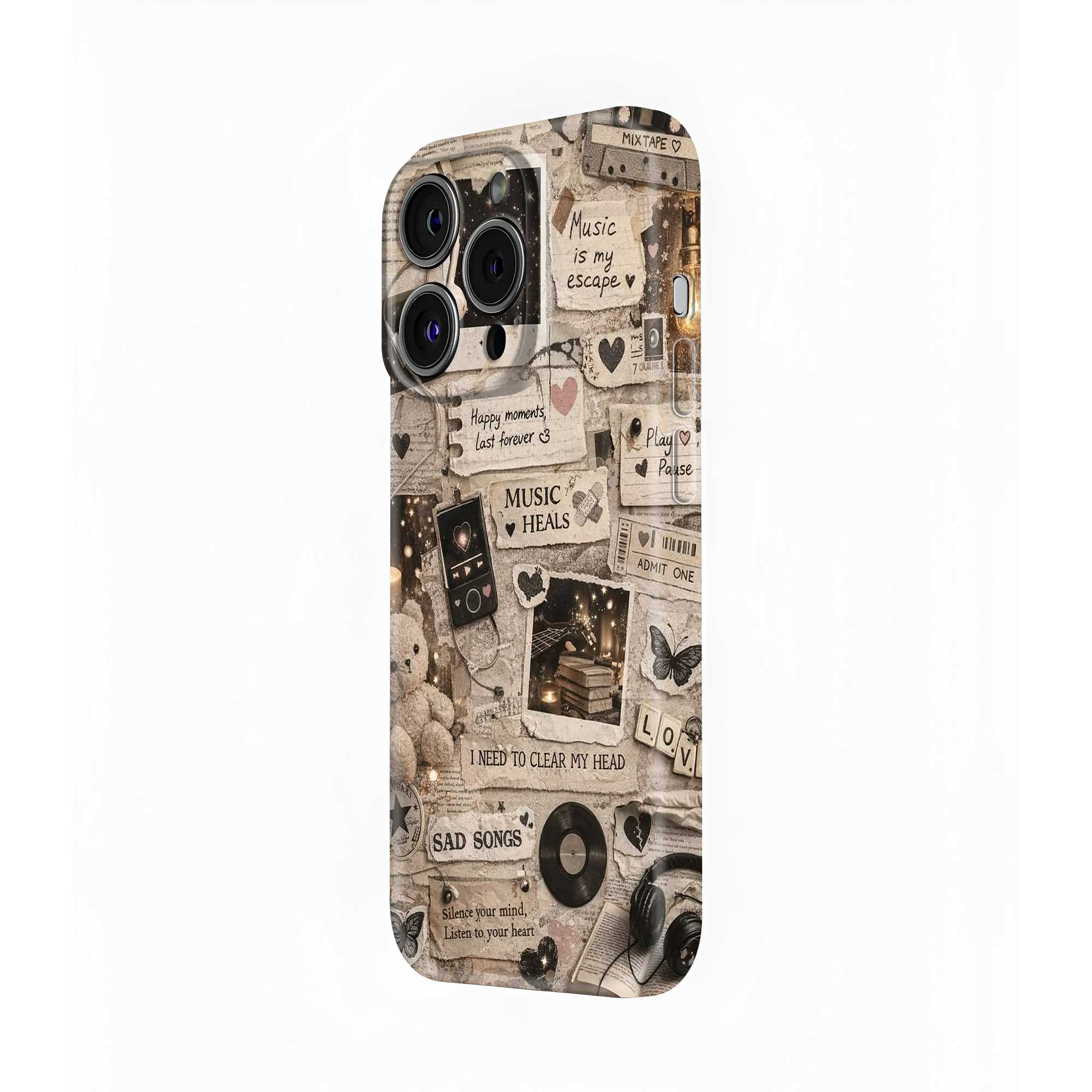 Music Heals Glossy Hard Case
